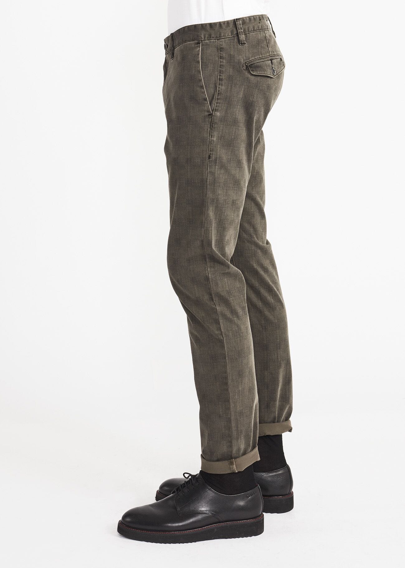 Skinny fit chino trousers
