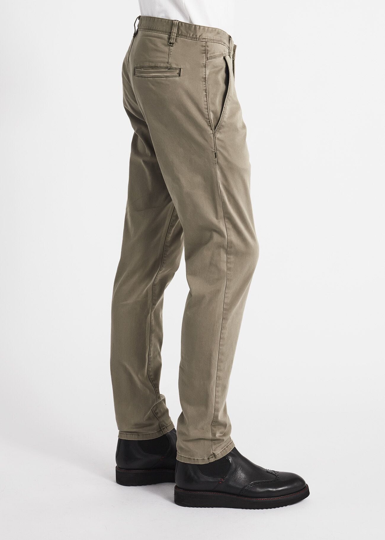 Loose fit chino trousers