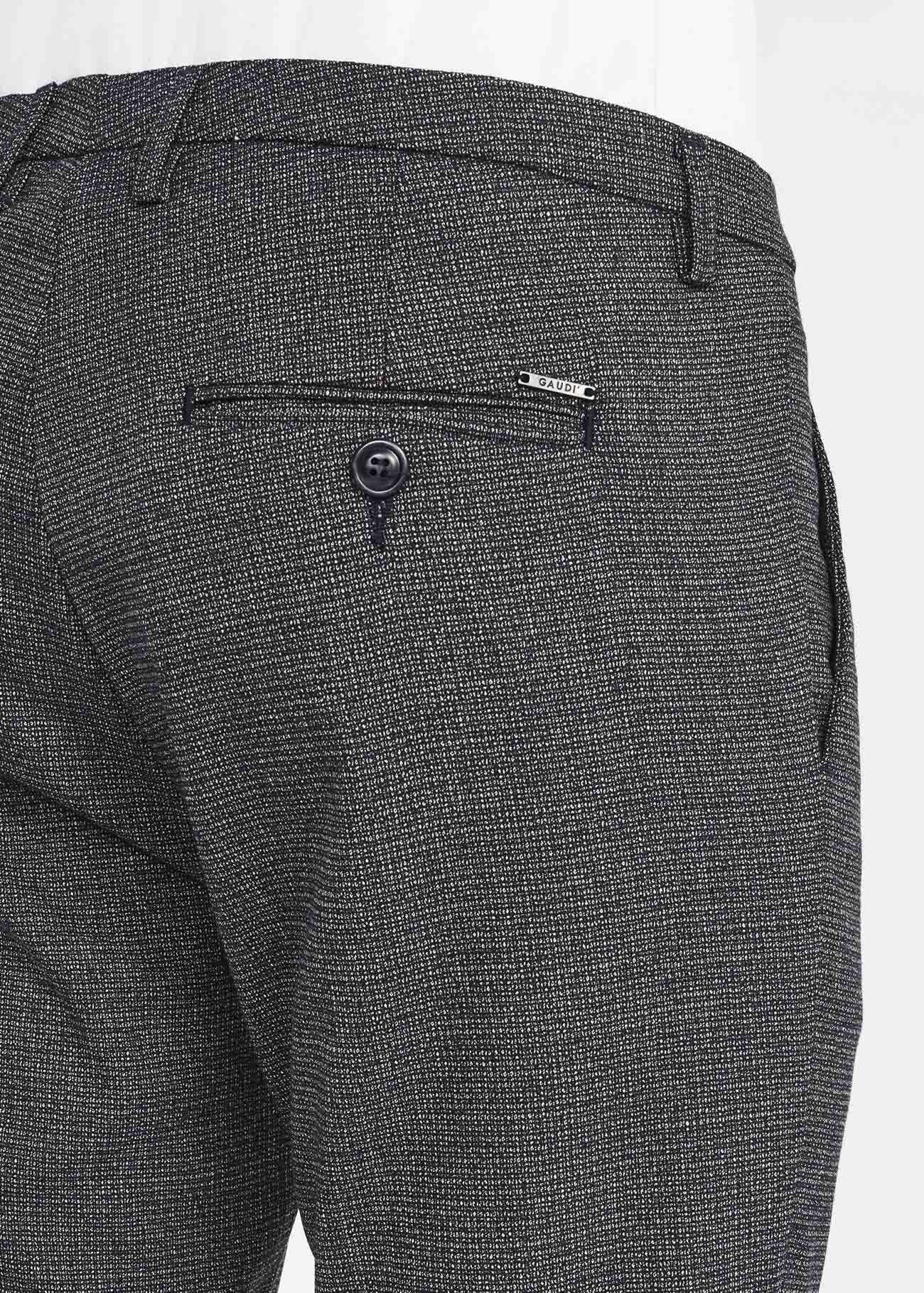 Pantaloni chino in viscosa stretch