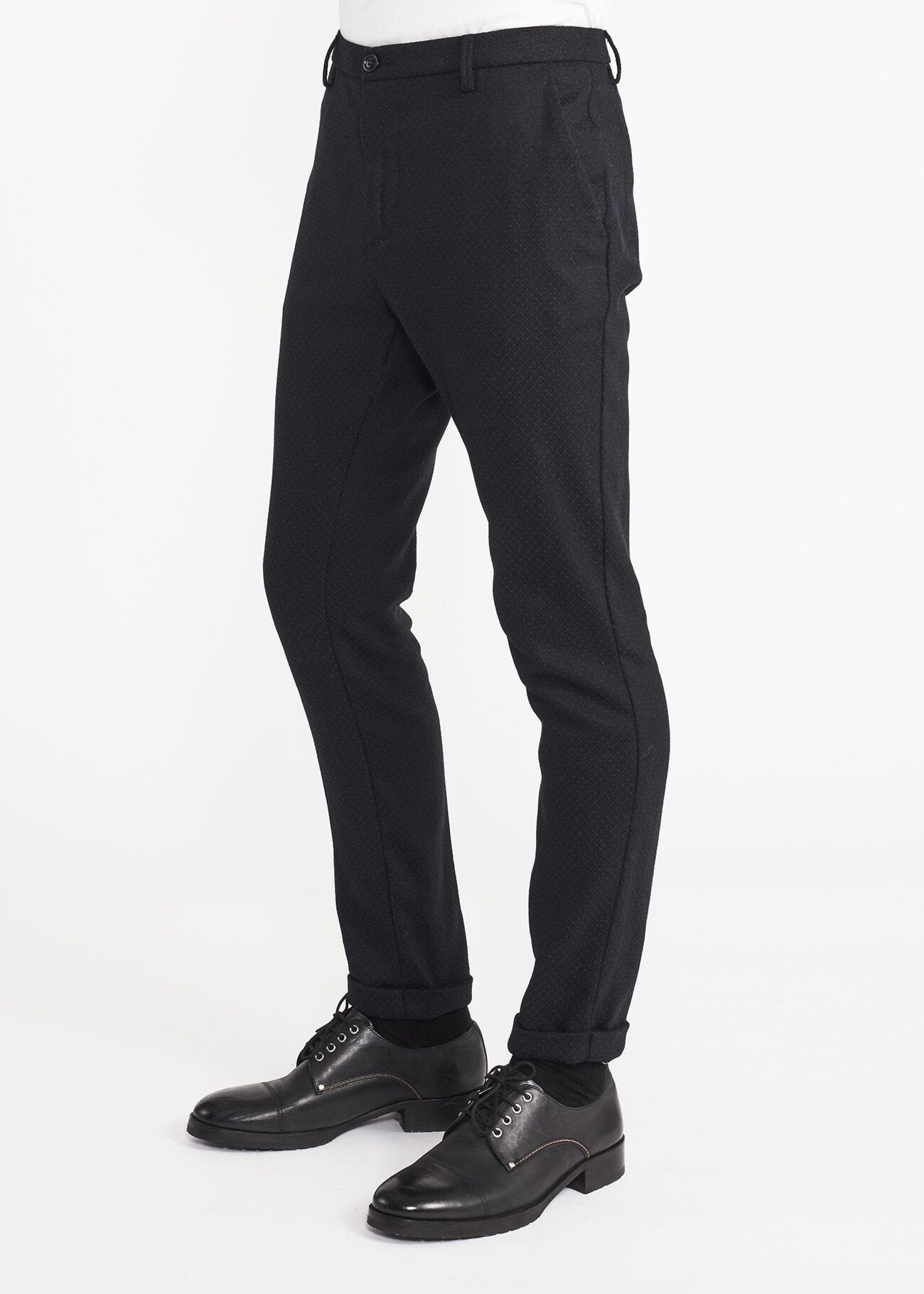 Jacquard chinos