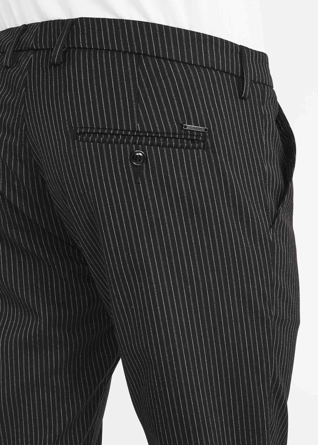 Pinstriped chinos