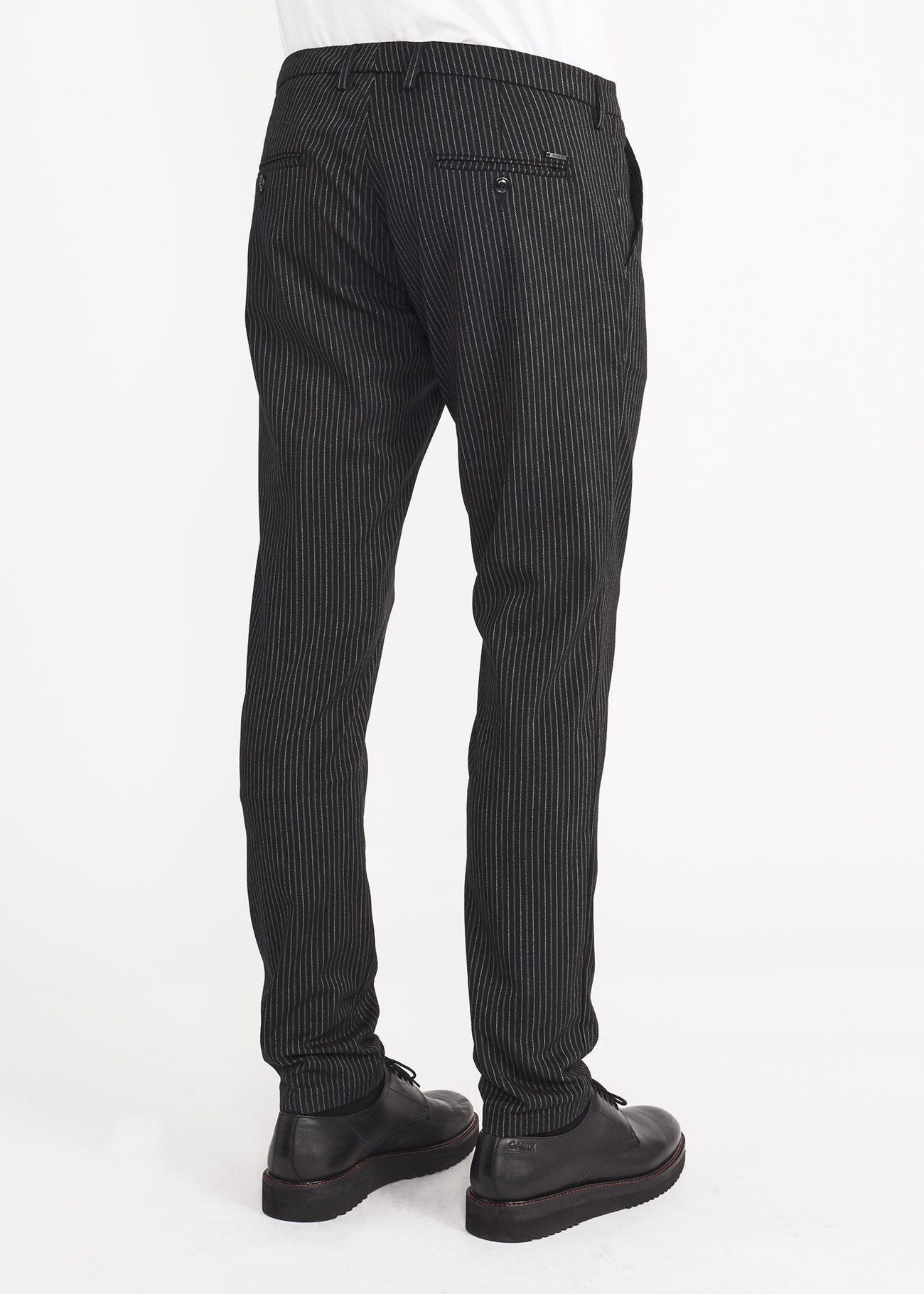 Pinstriped chinos