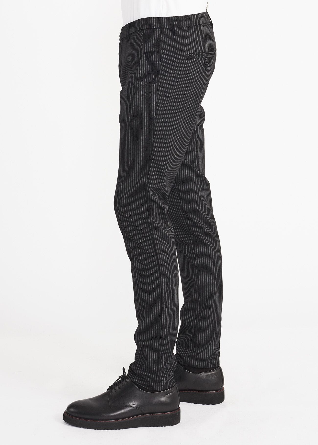 Pinstriped chinos