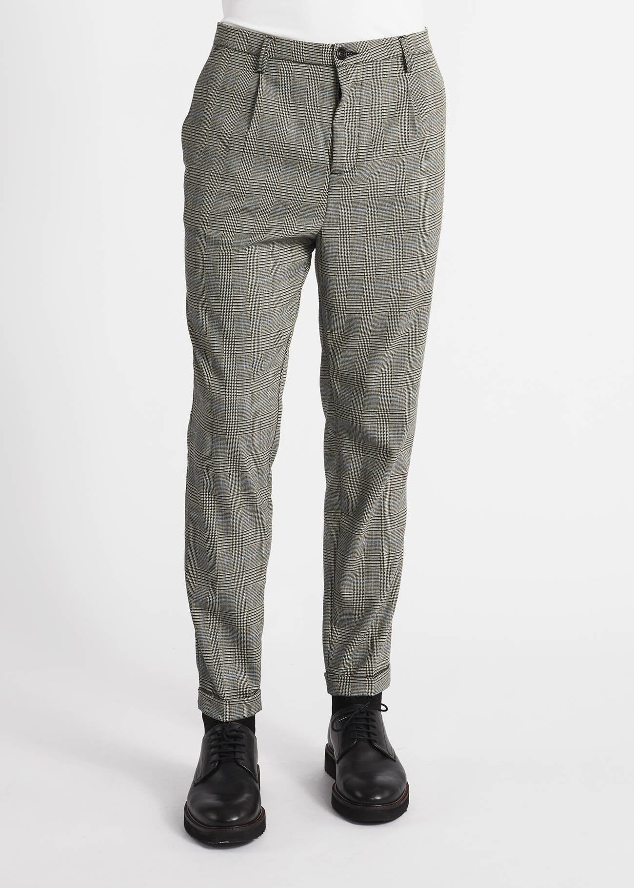 Pantaloni chino Principe di Galles
