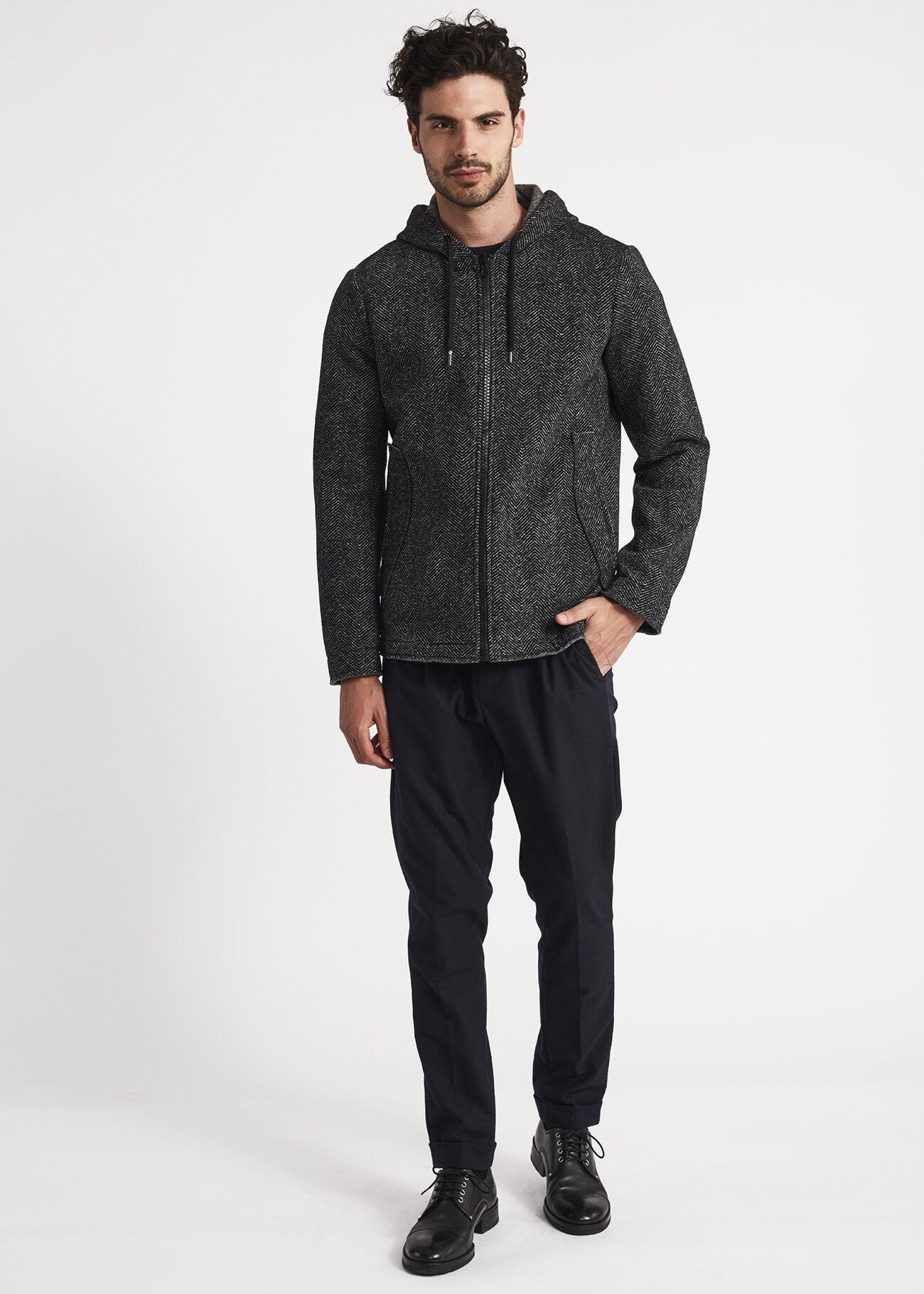 Jacket with hood