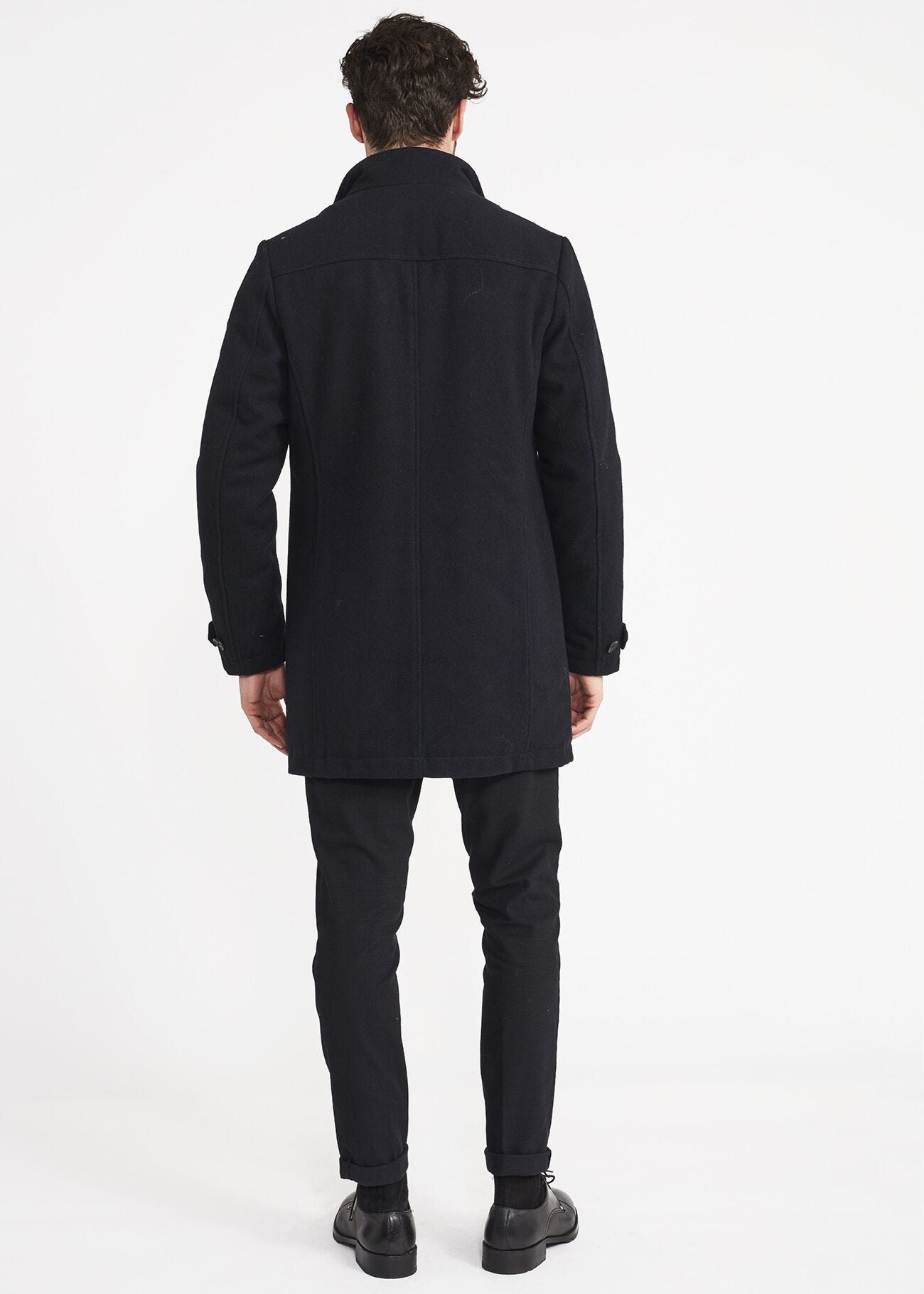 Cappotto con pettorina interna