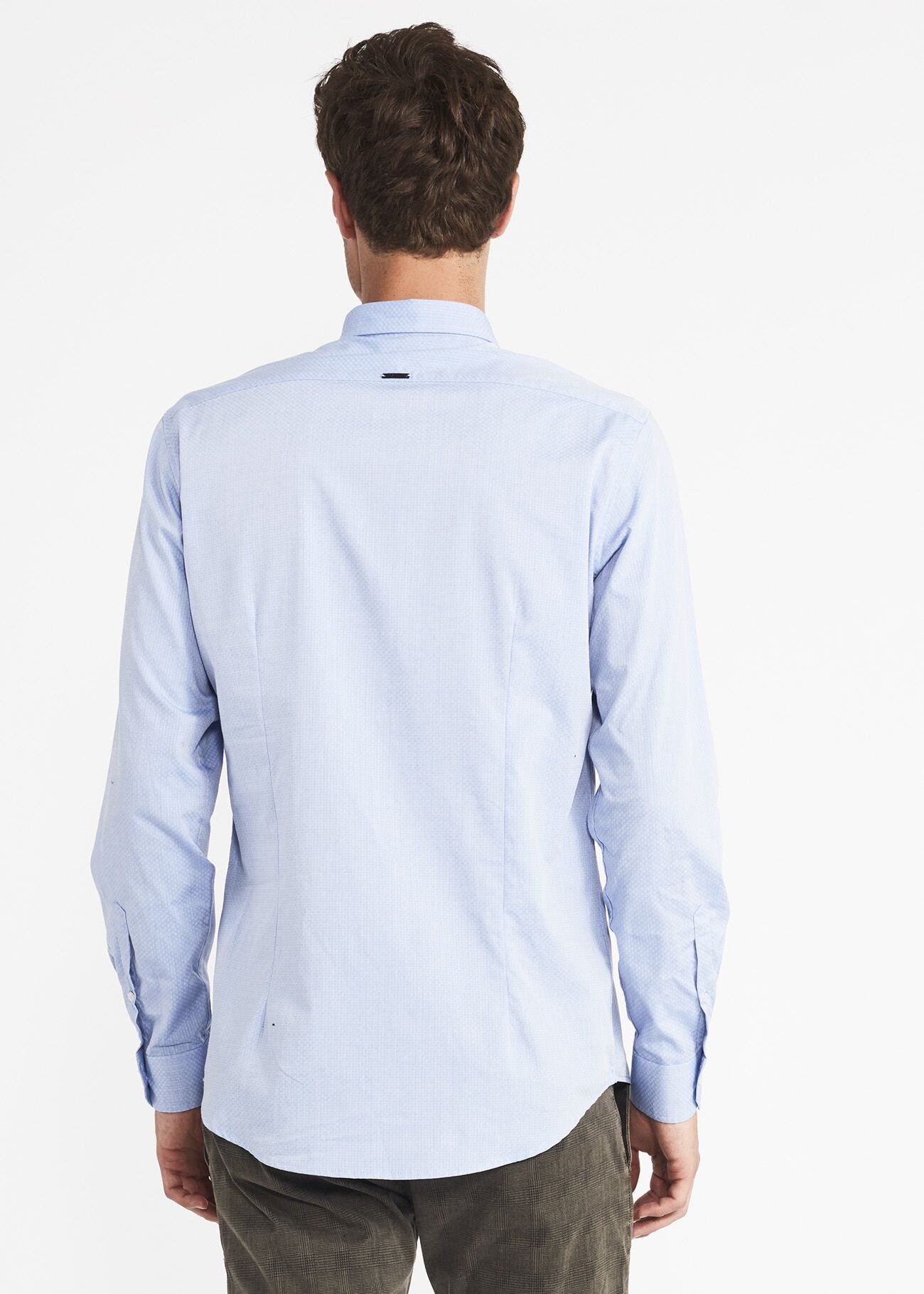 Shirt in woven cotton