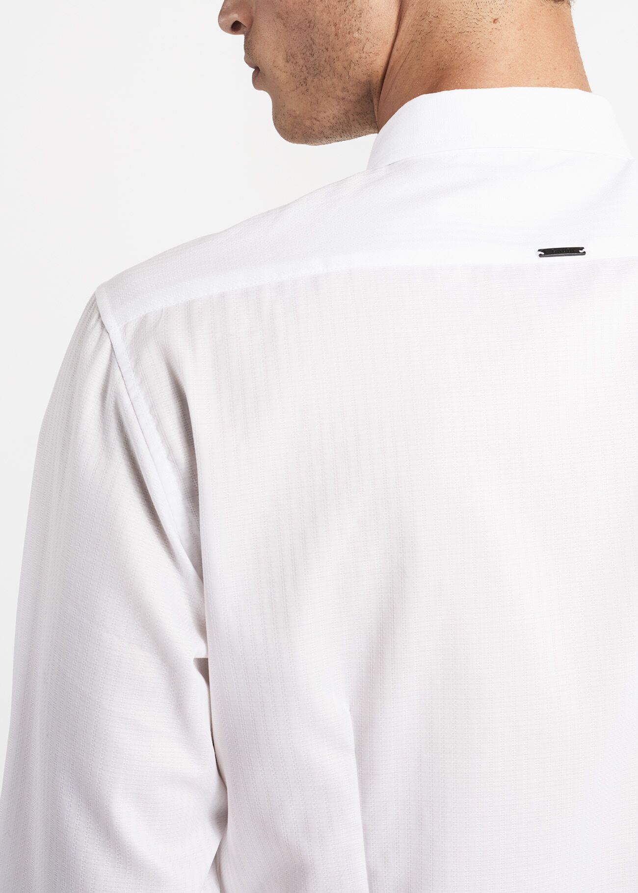 Shirt in micro stripe cotton