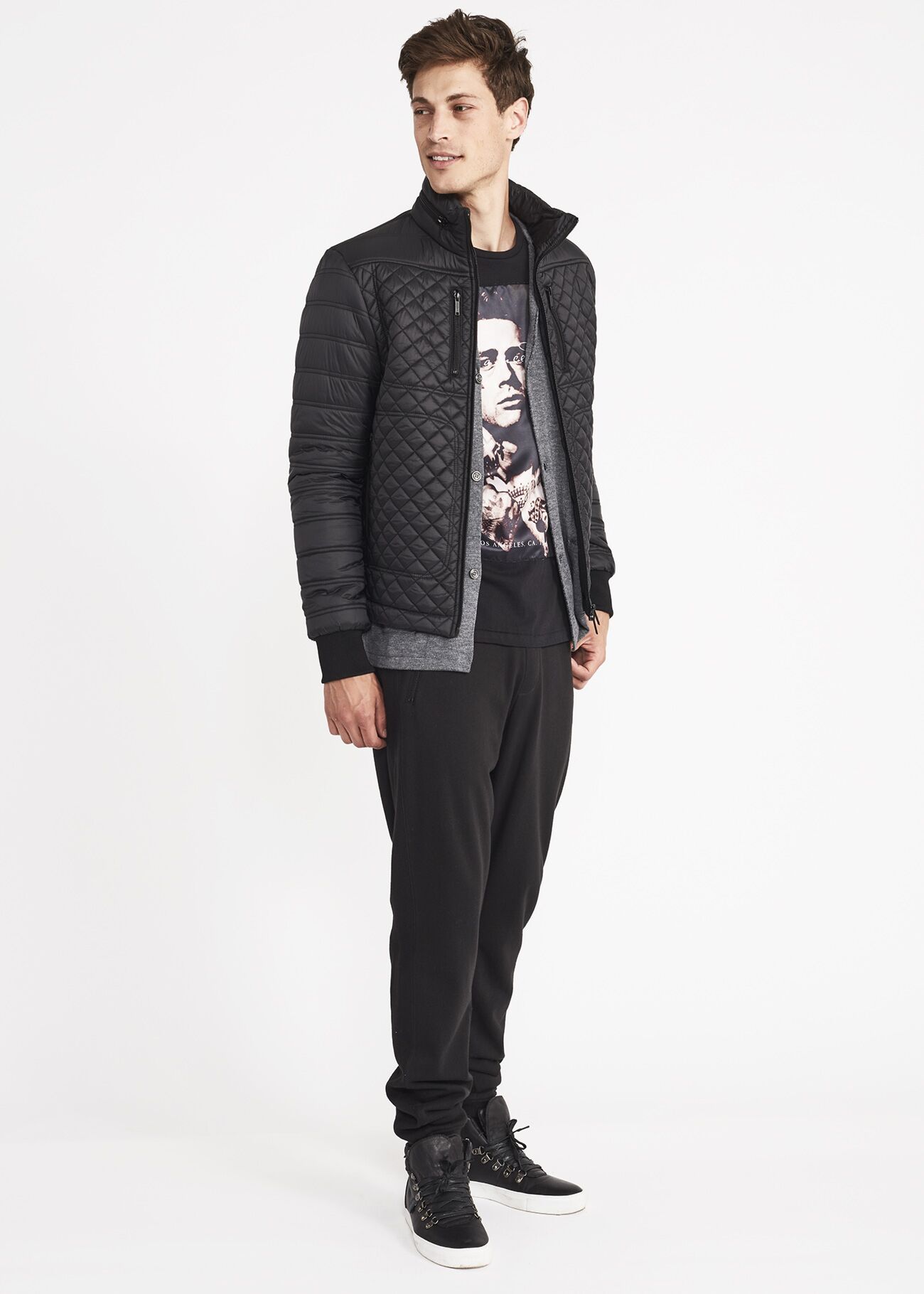Cardigan con collo cubano