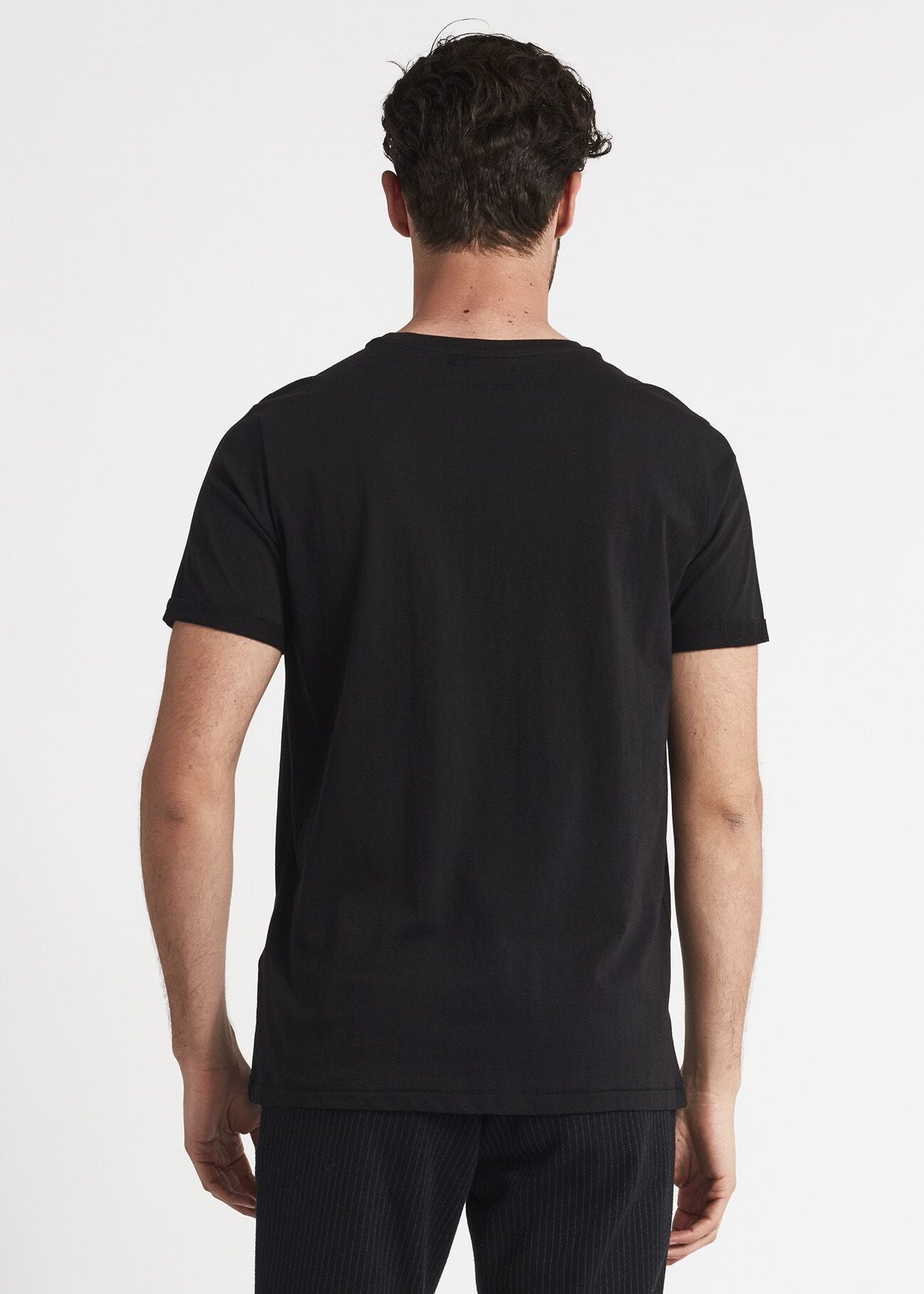 T-shirt with printed patch