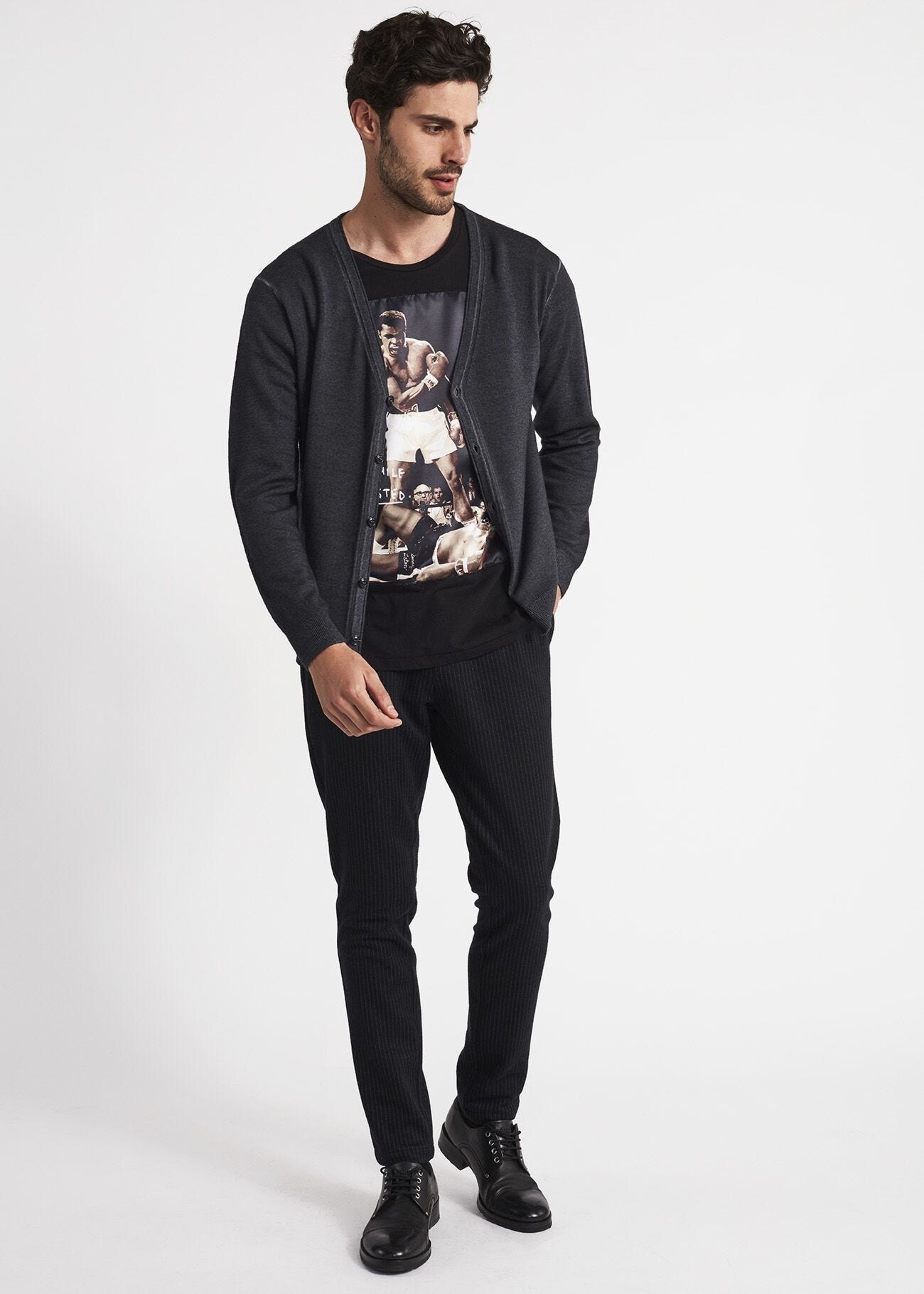 T-shirt with printed patch