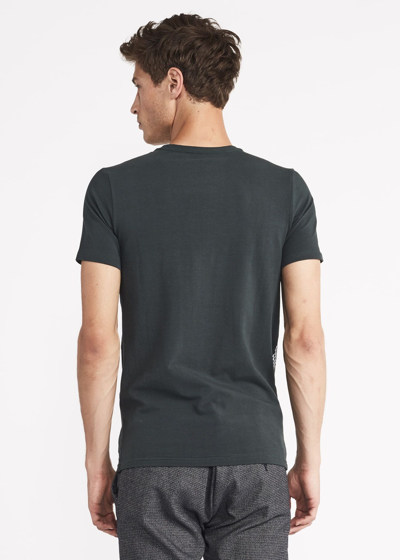 T-shirt with geometric print