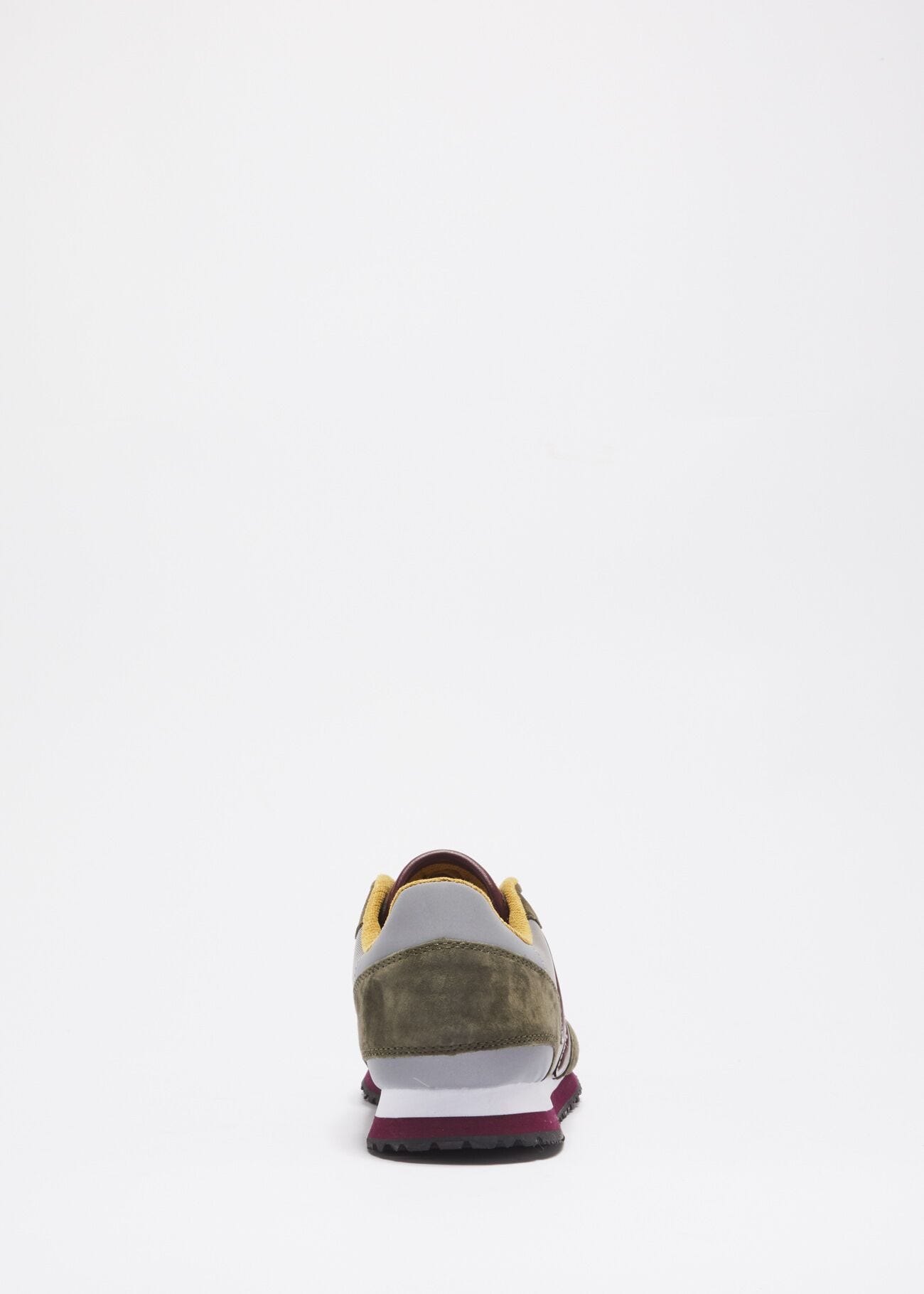 Suede leather trainers