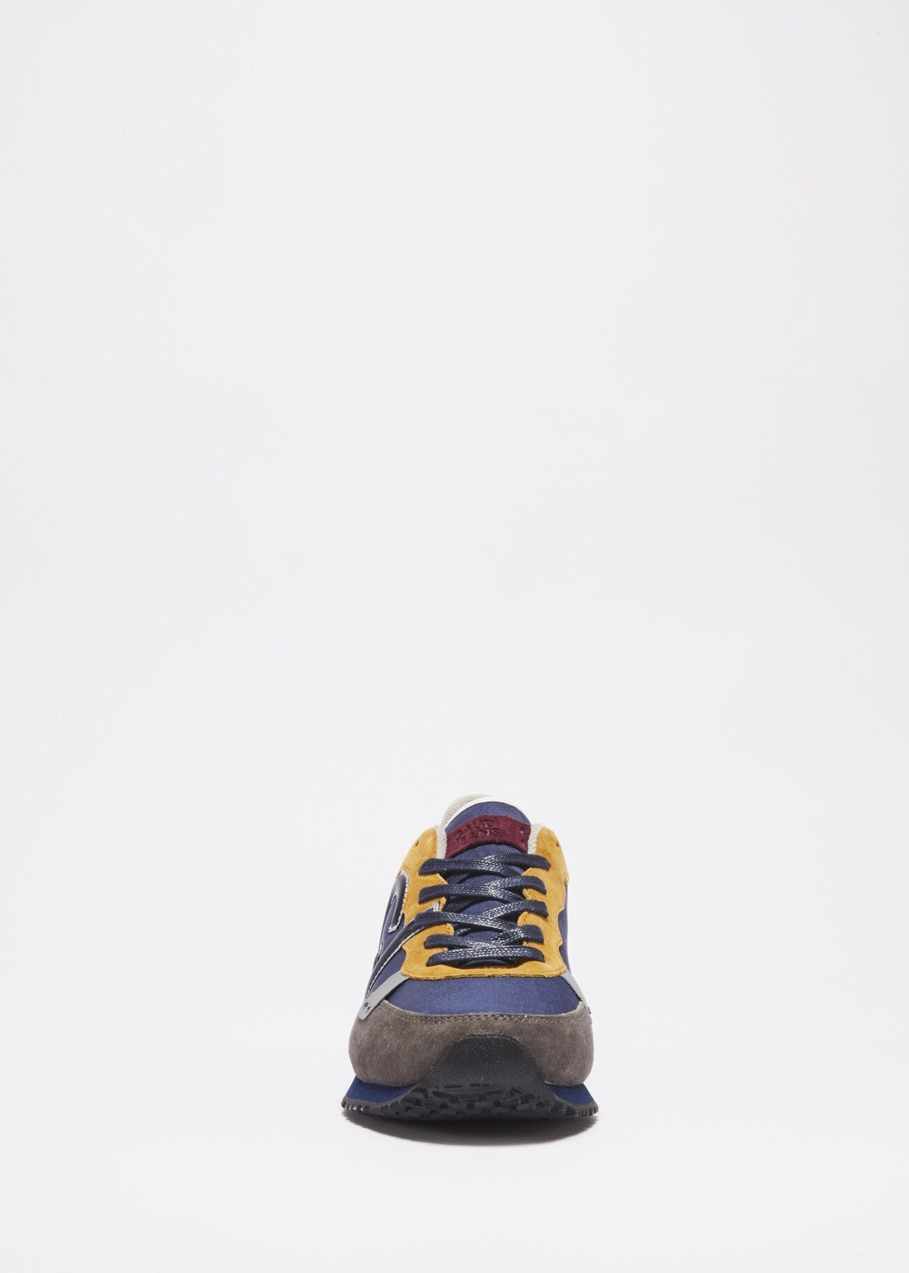 Suede leather trainers