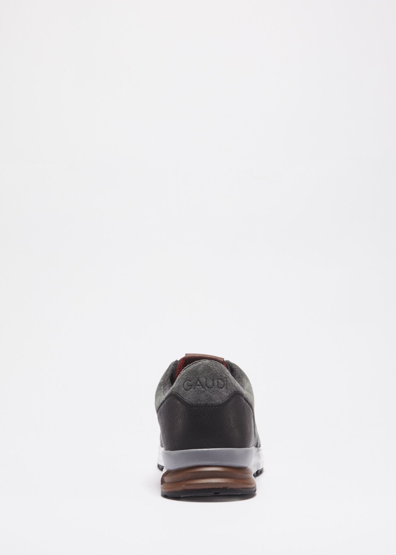 Suede leather trainers
