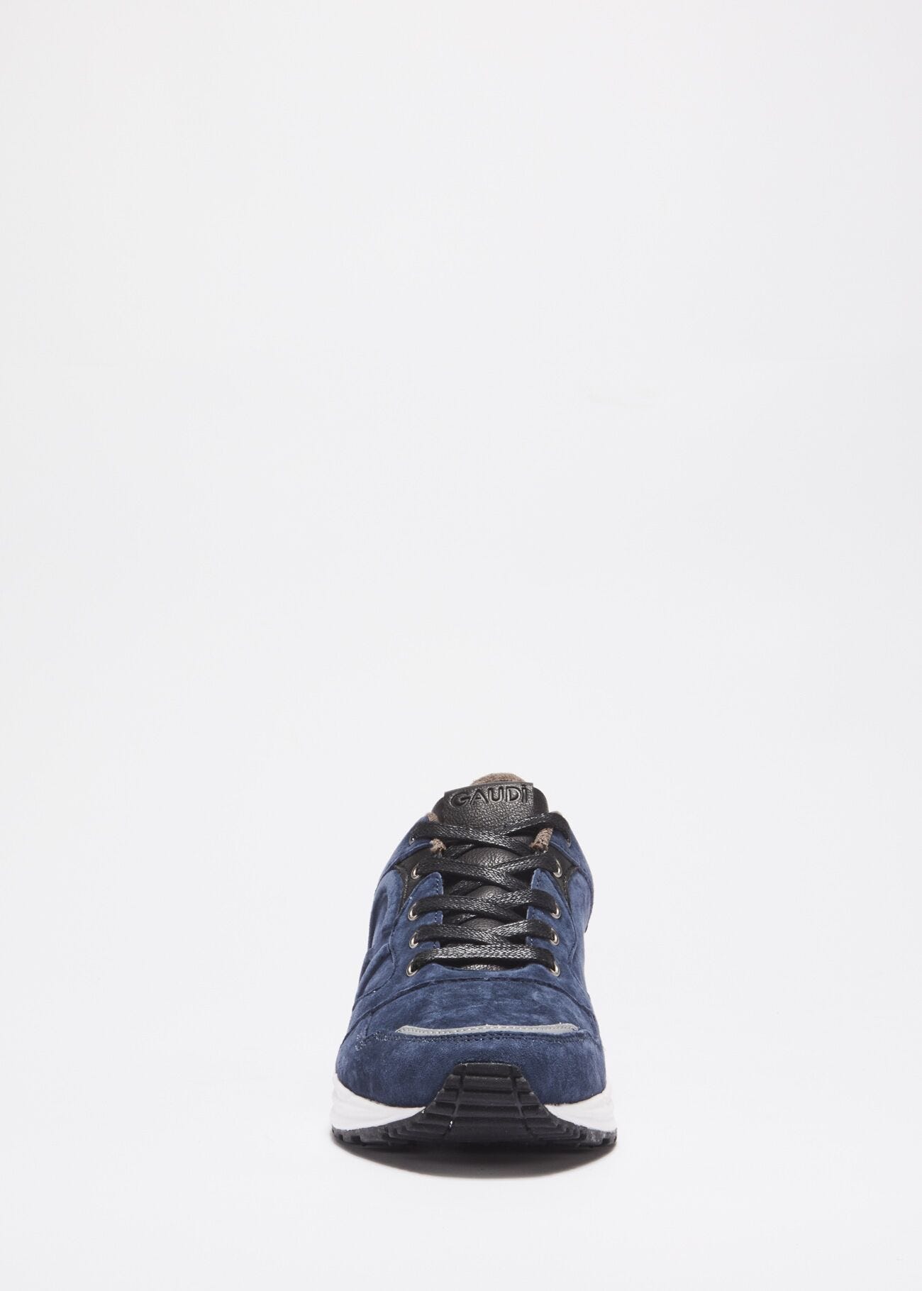Suede leather trainers