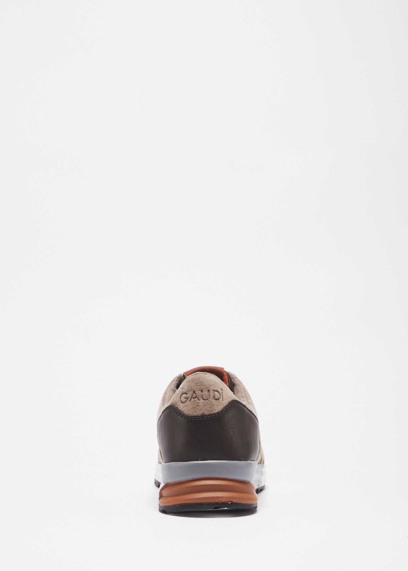 Suede leather trainers