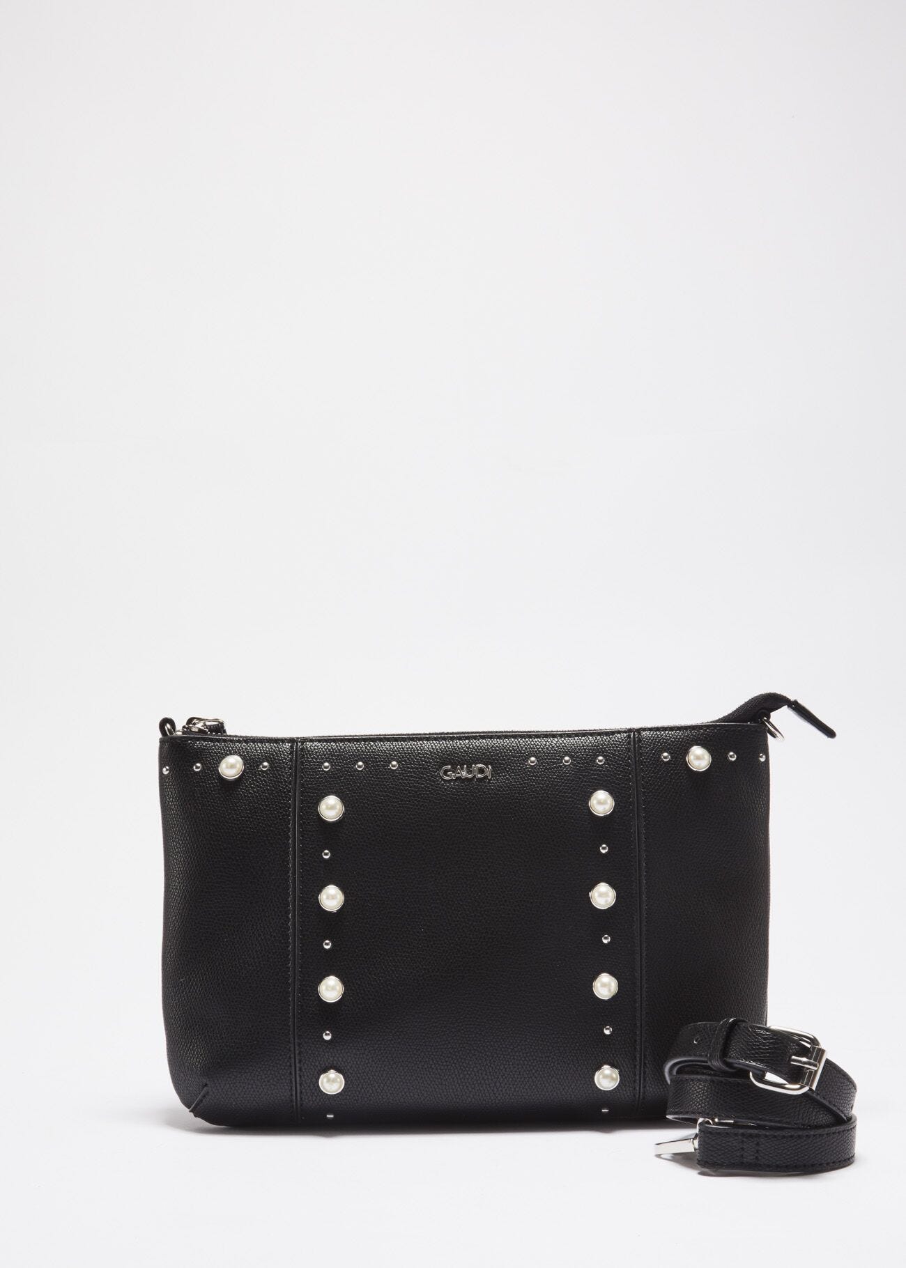Clutch with beads and micro studs