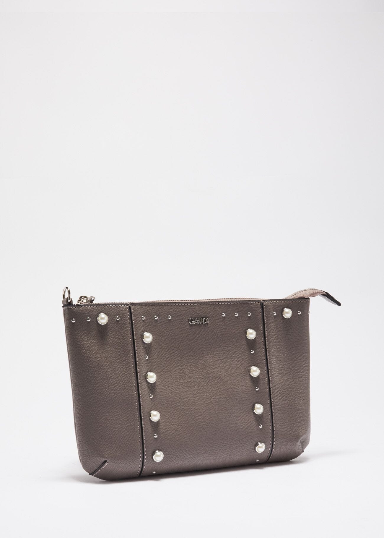 Clutch with beads and micro studs
