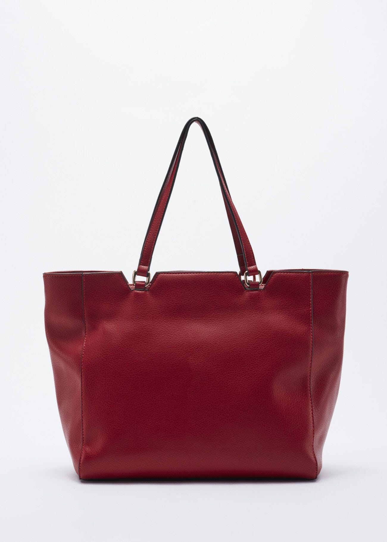 Bag with ruffle embellishment