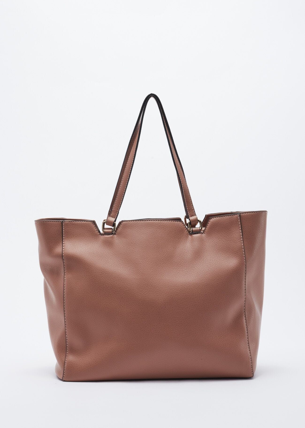 Bag with ruffle embellishment