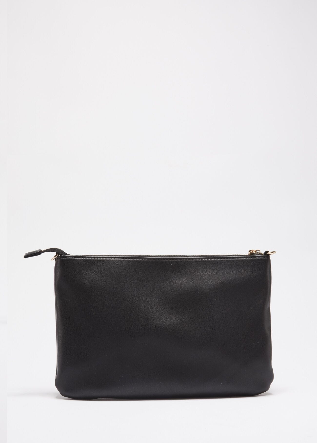 Pochette in ecopelle trapuntata