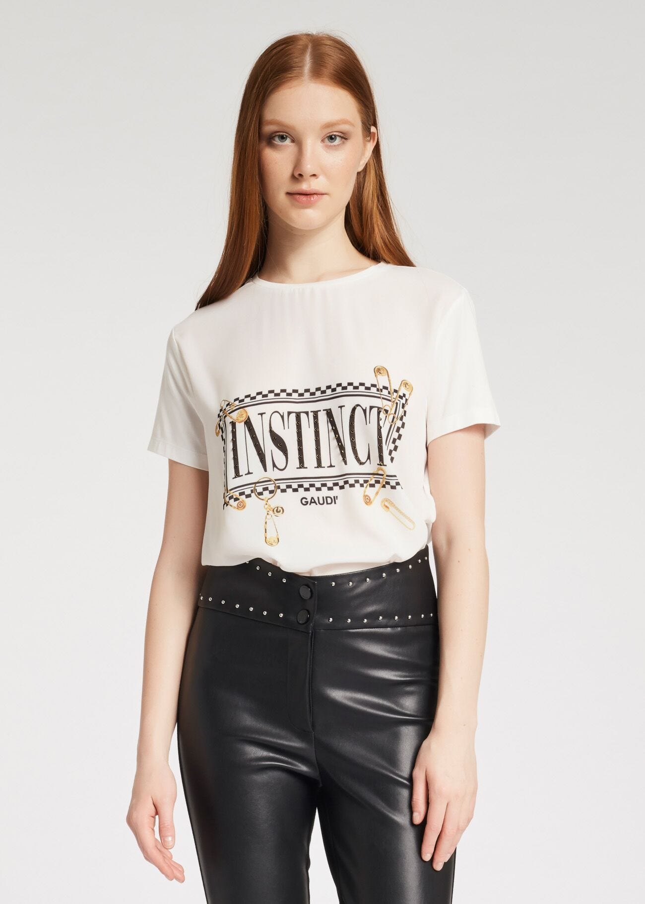 T-shirt avec inscription