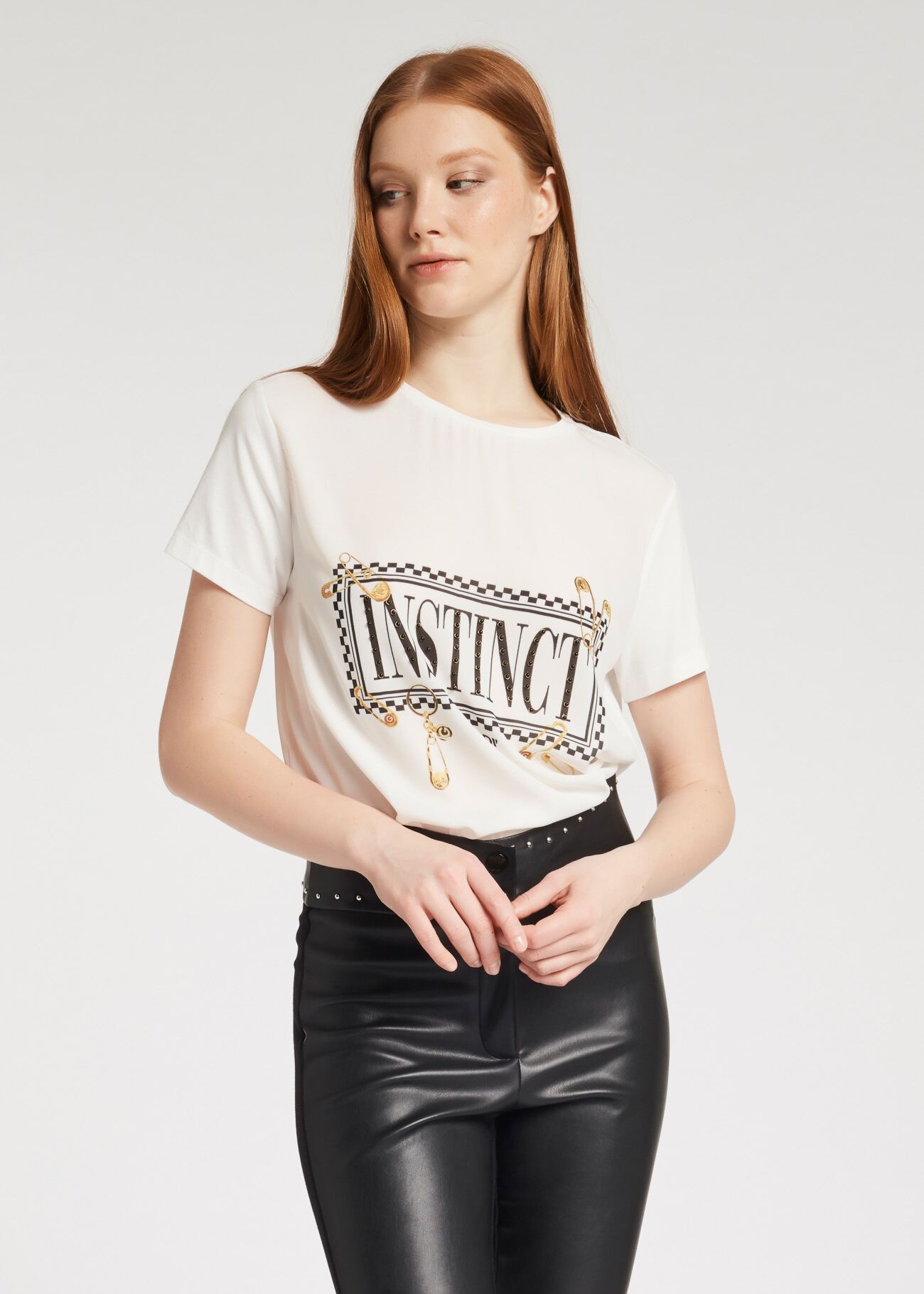 T-shirt avec inscription