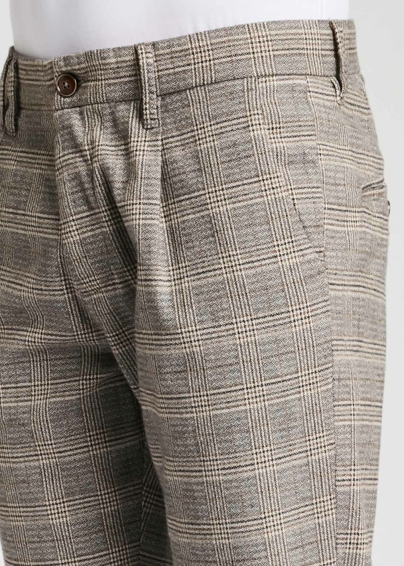 Pantalon en prince-de-galles