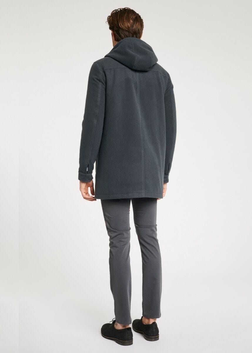 Manteau à capuche