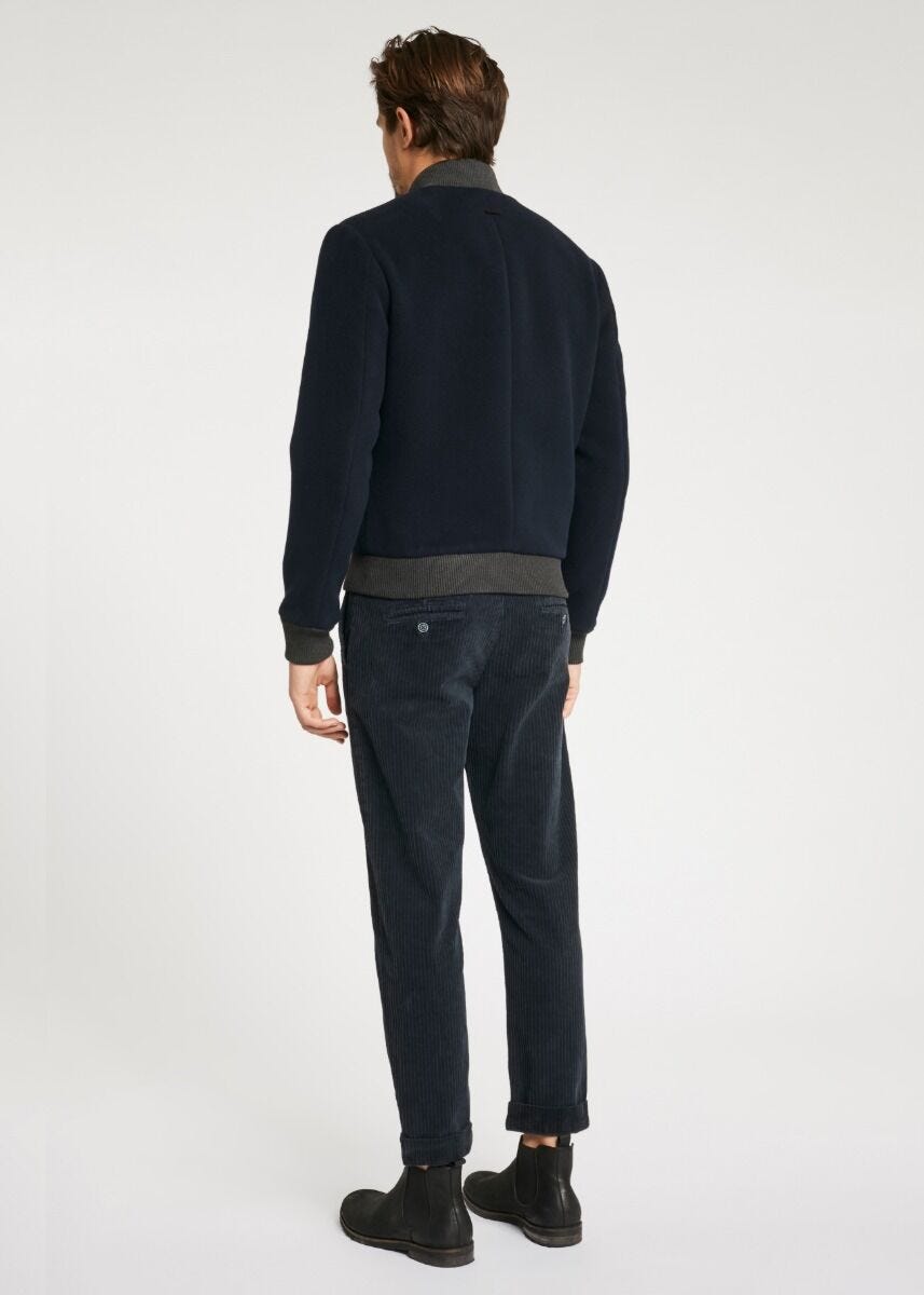 Bomber en mélange de viscose