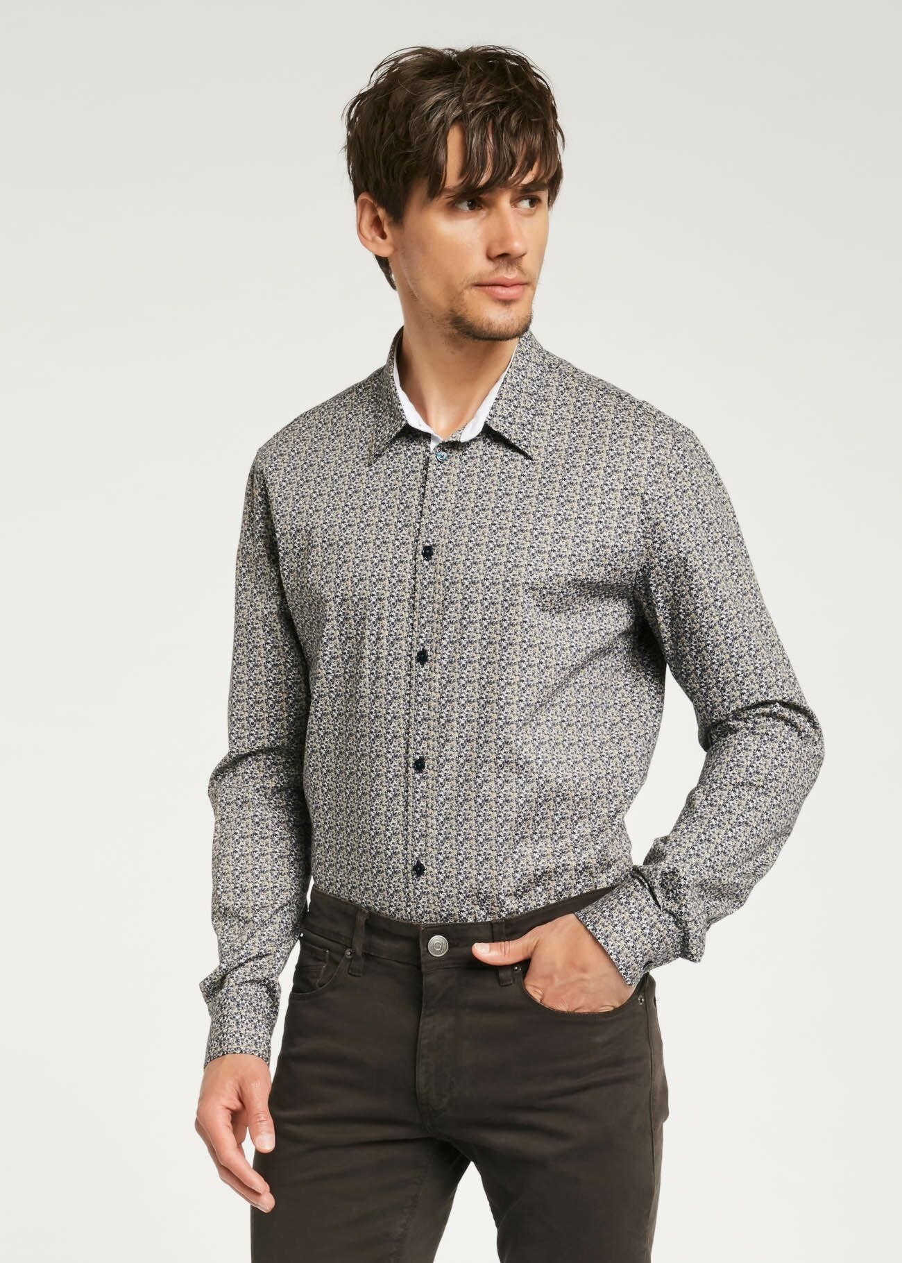 Chemise avec motif