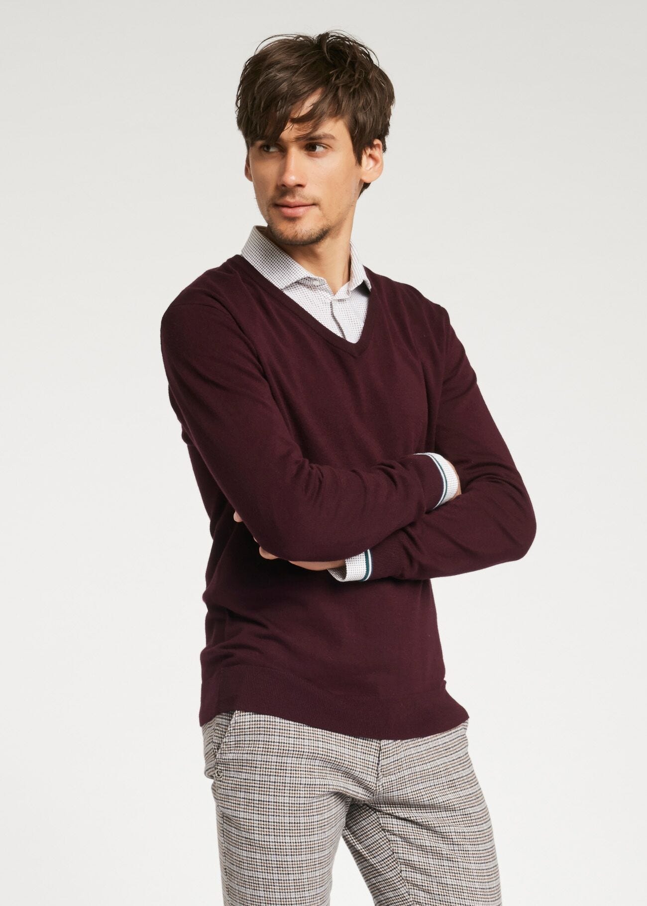 Pull de couleur unie