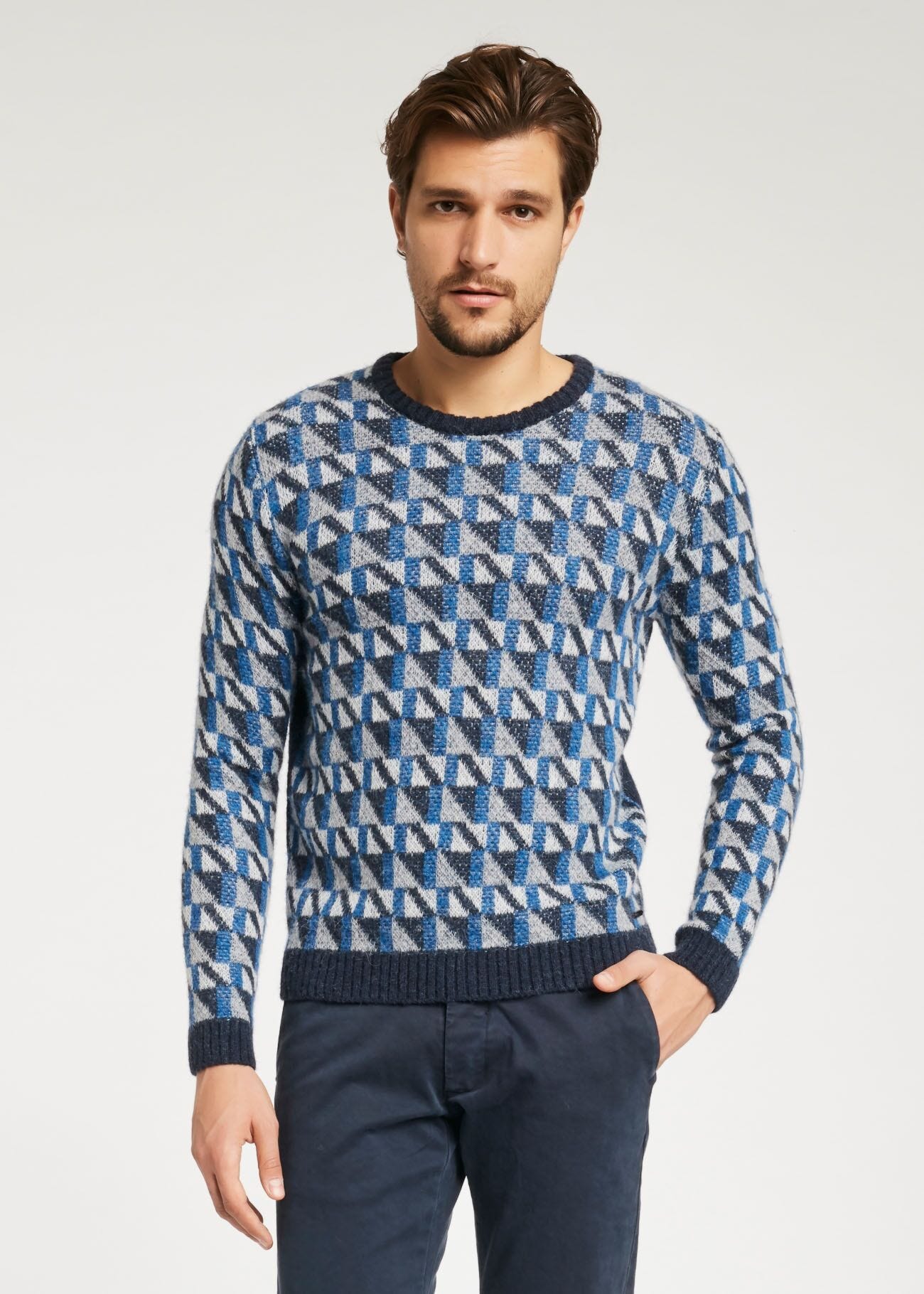 Pull en laine et alpaga