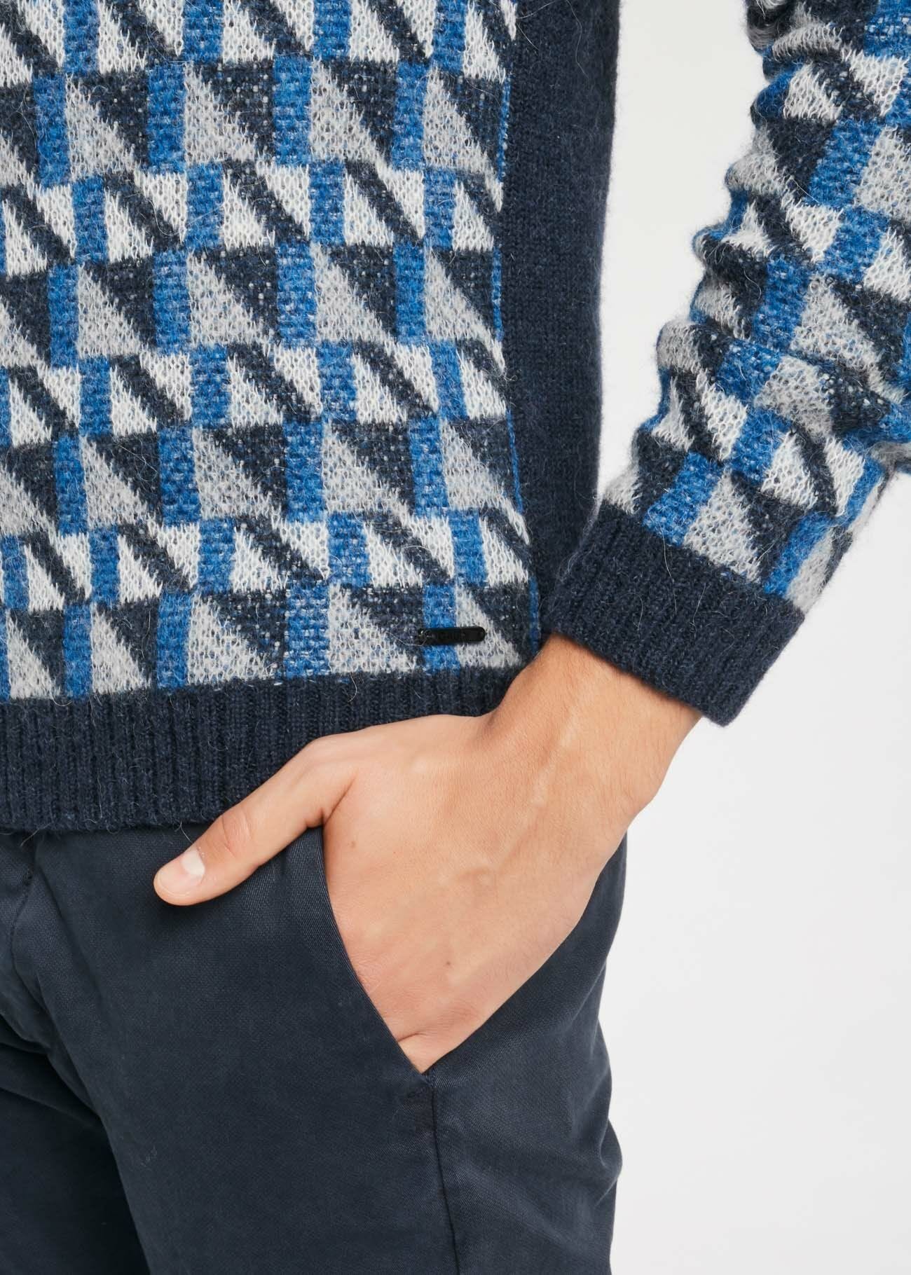 Pull en laine et alpaga
