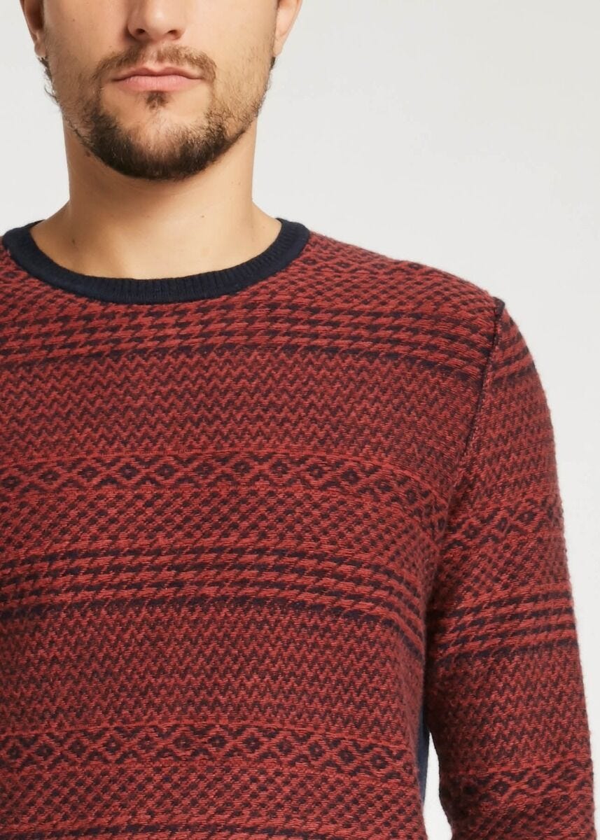 Pull en mélange de laine