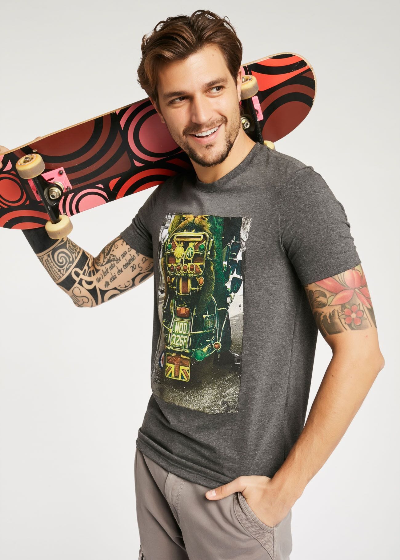 T-shirt avec imprimé graphique