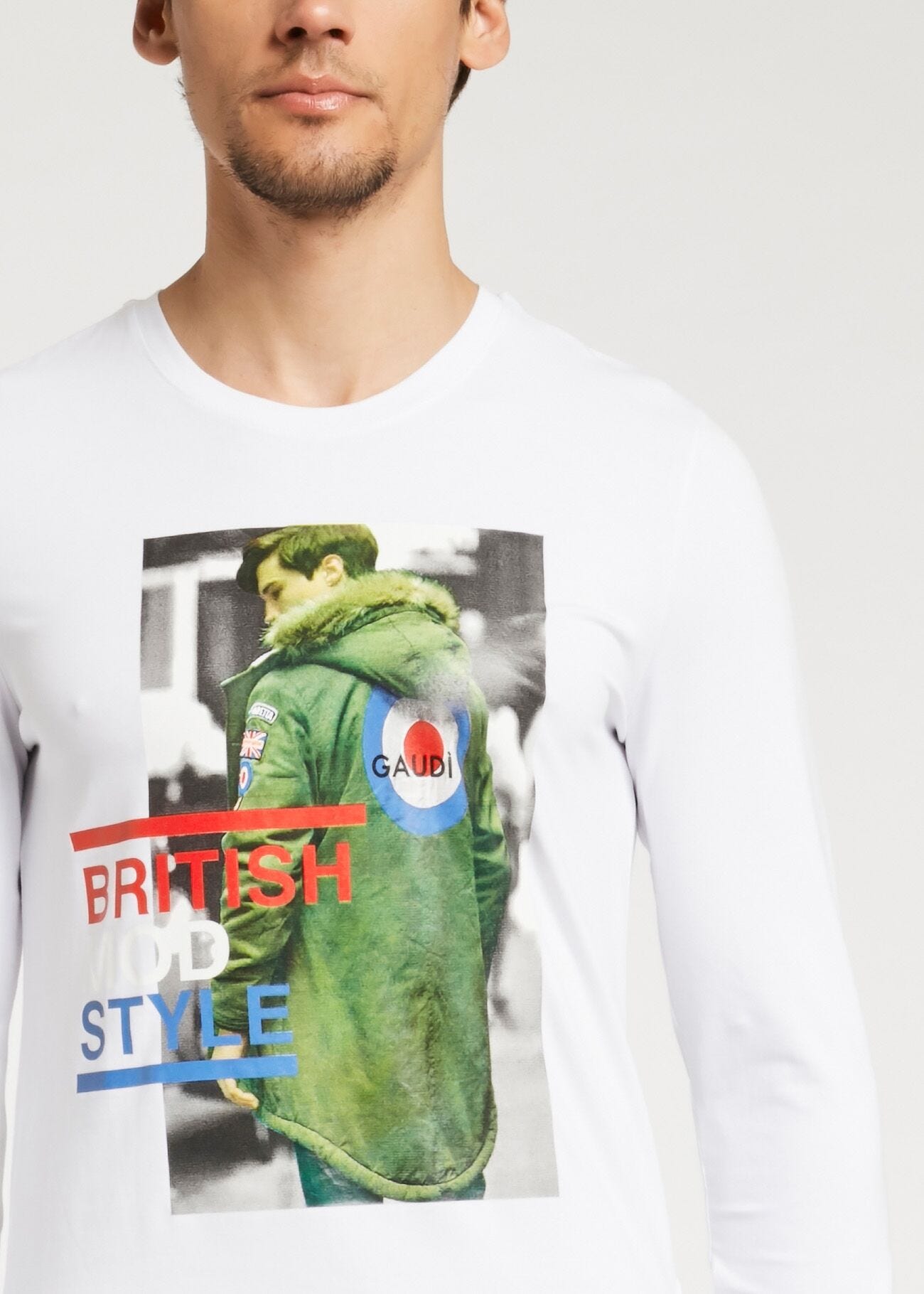 T-shirt avec imprimé Mod