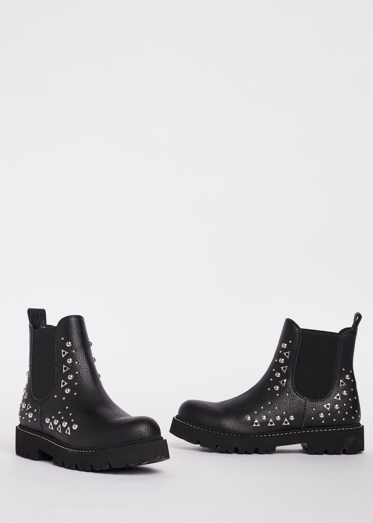Bottines Beatles en cuir foulonné
