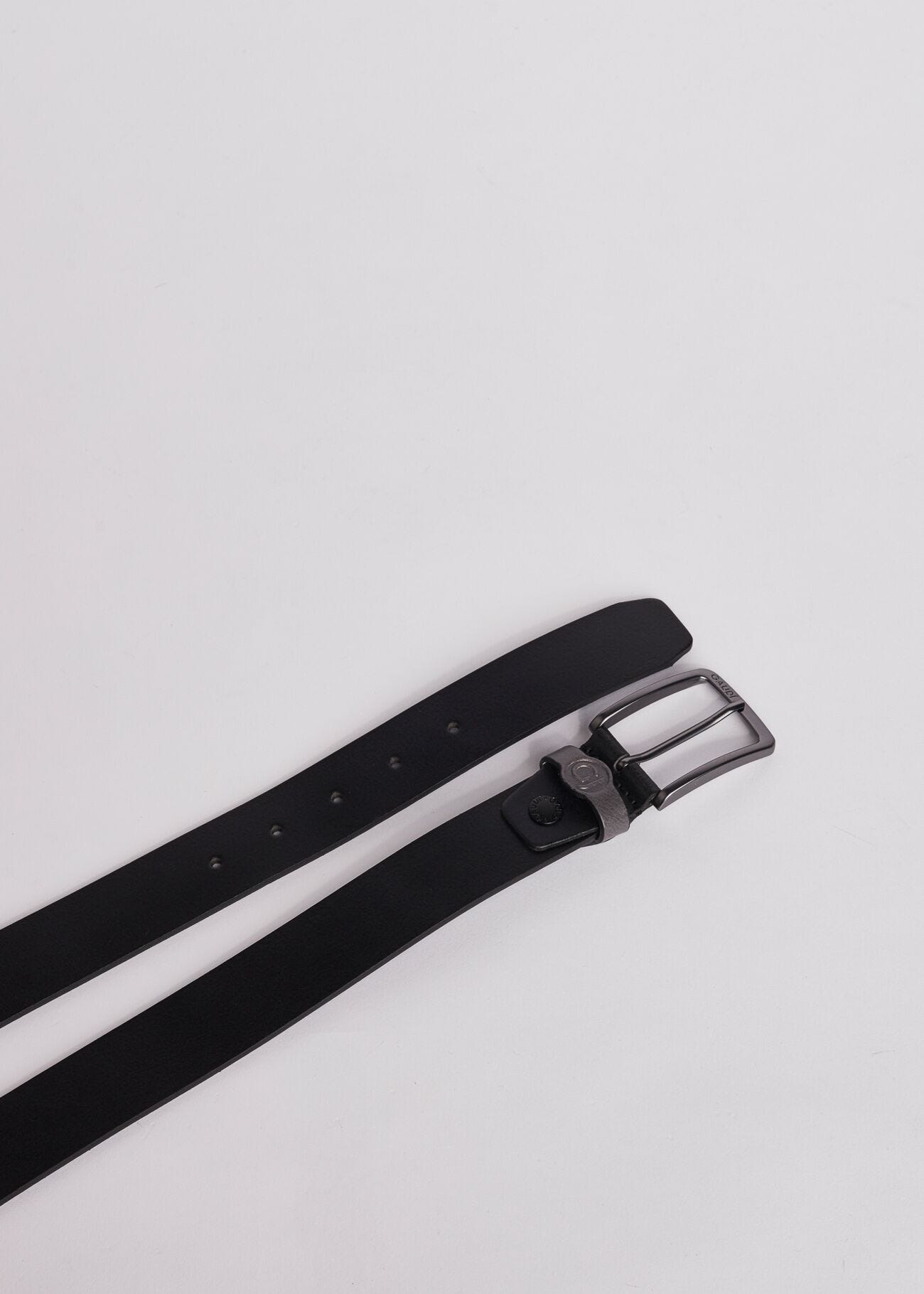 Ceinture avec passant logotypé