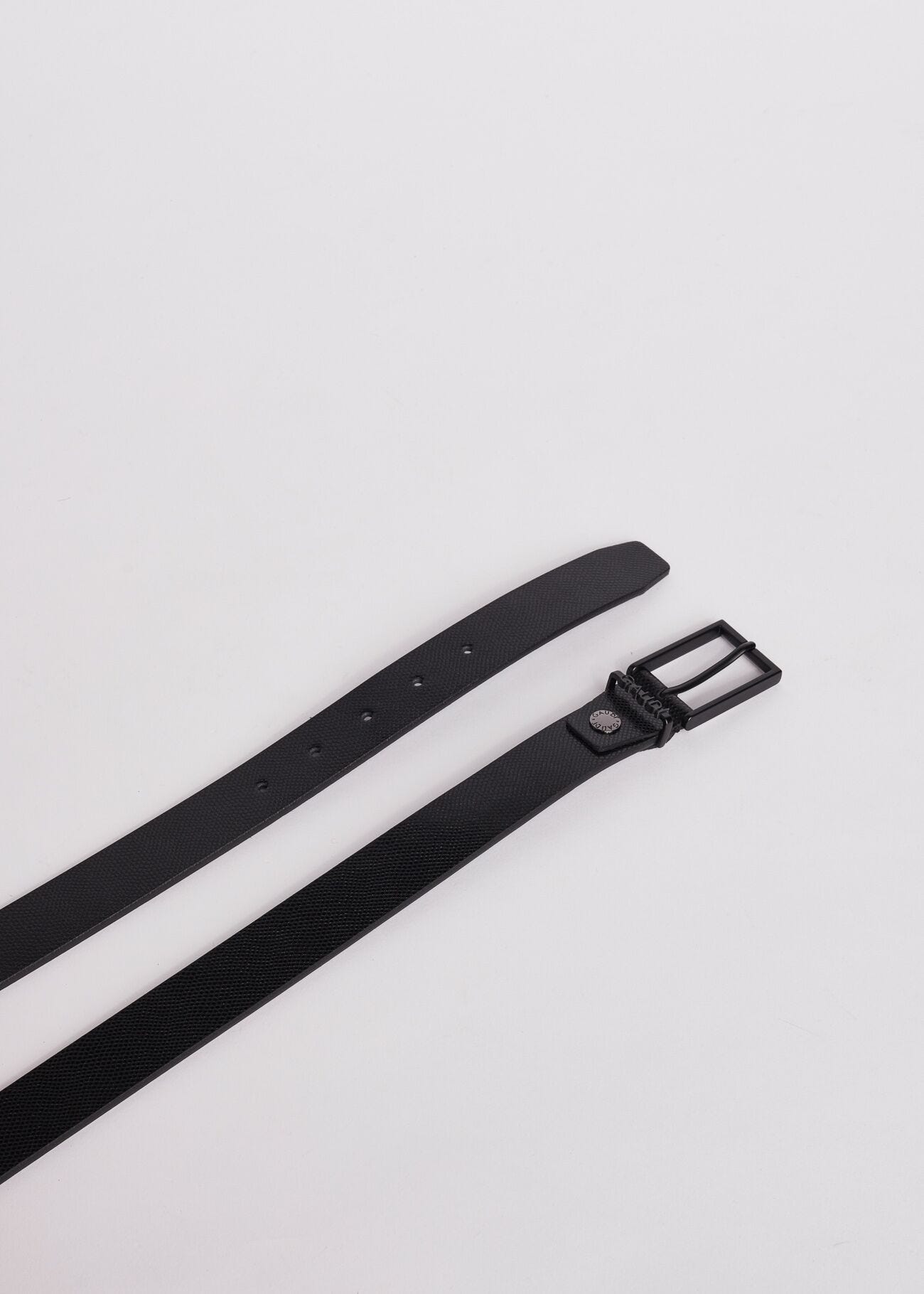 Ceinture en cuir imprimé