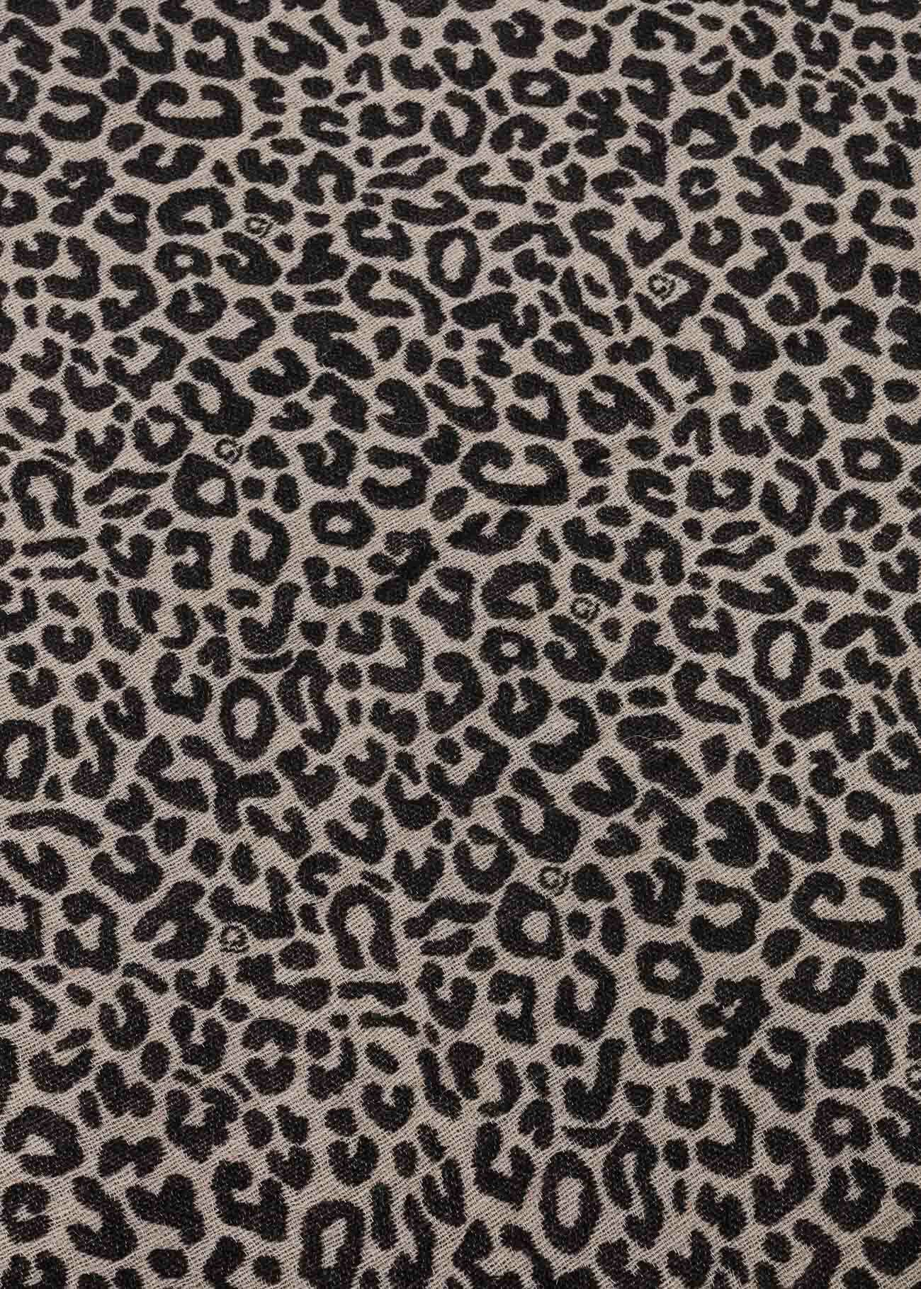 Animal print scarf