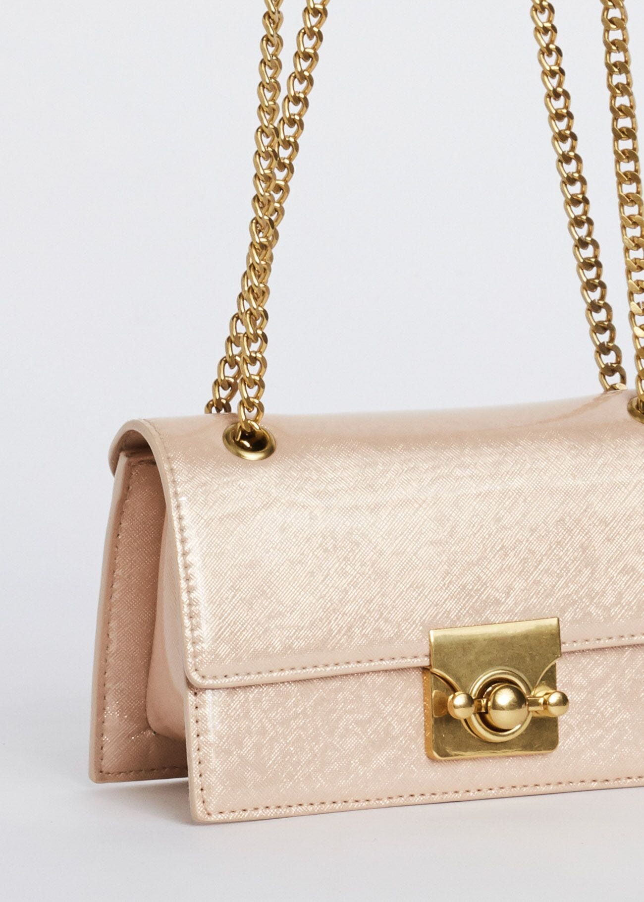 Sac en vernis métallisé