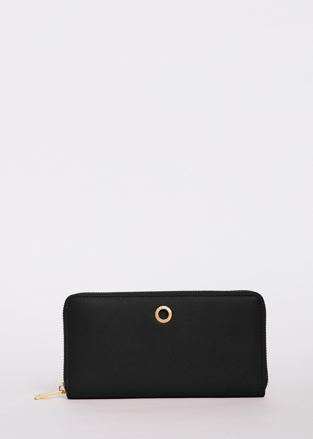 Wallet with metal detail