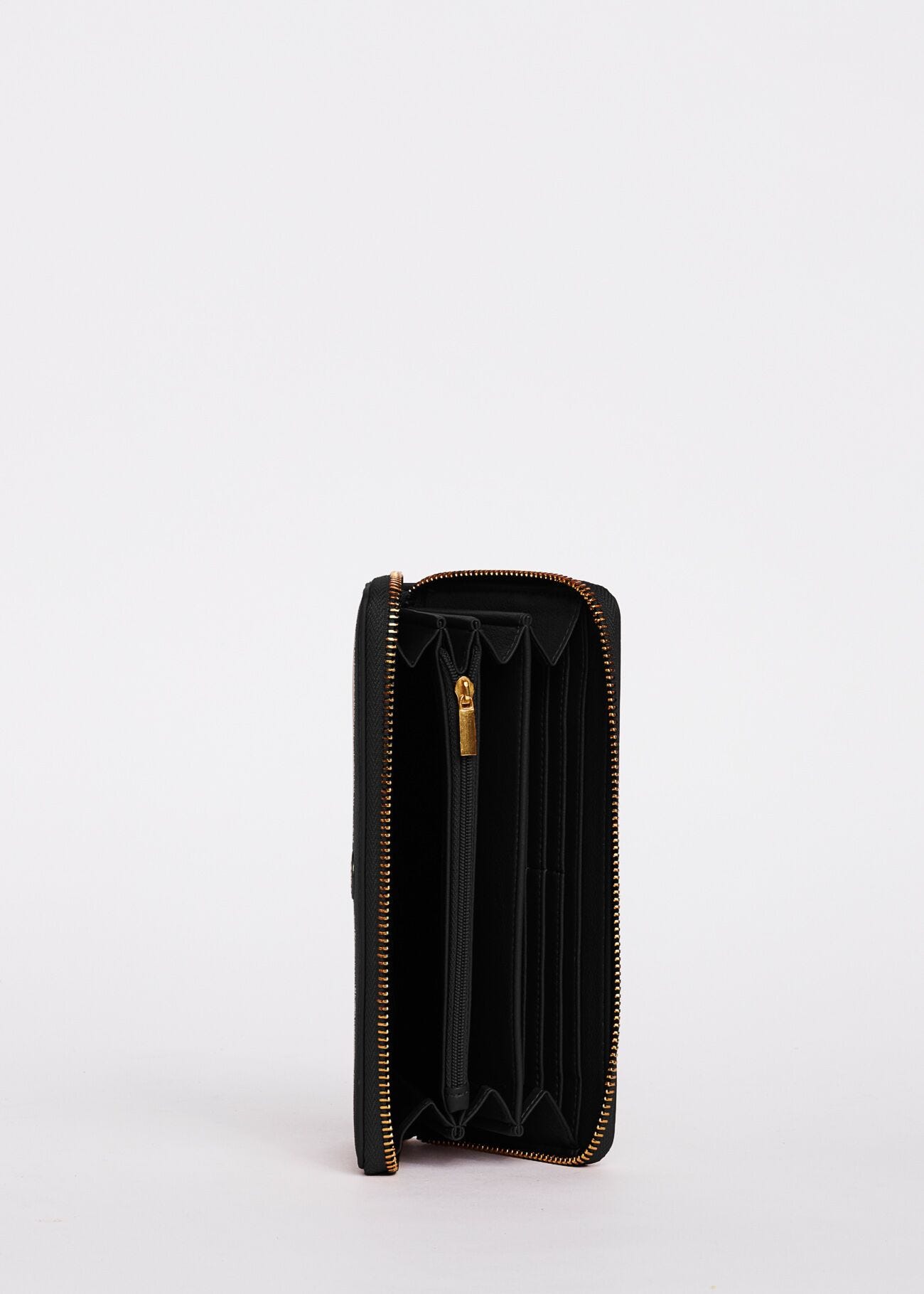 Wallet with metal detail