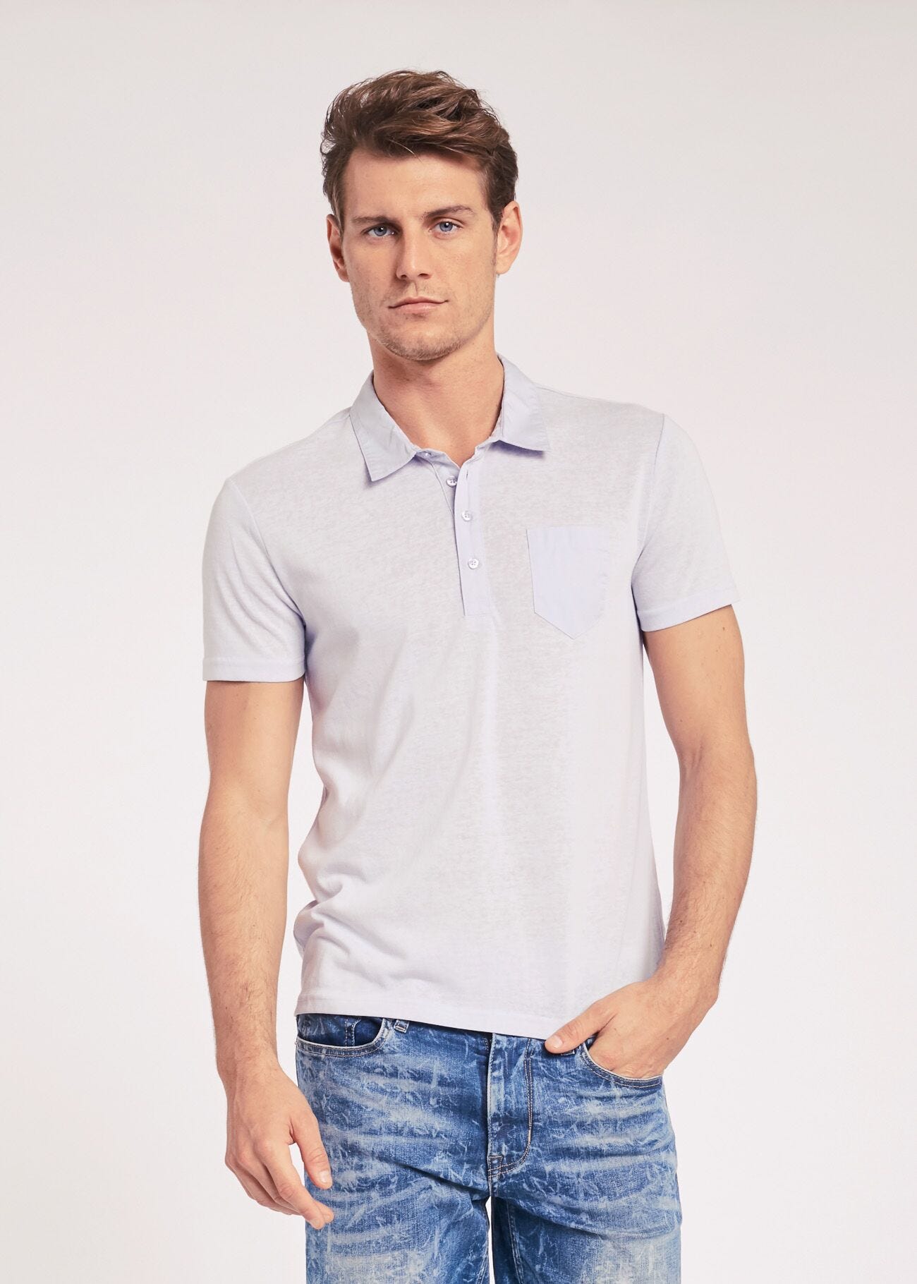 Slim fit polo shirt