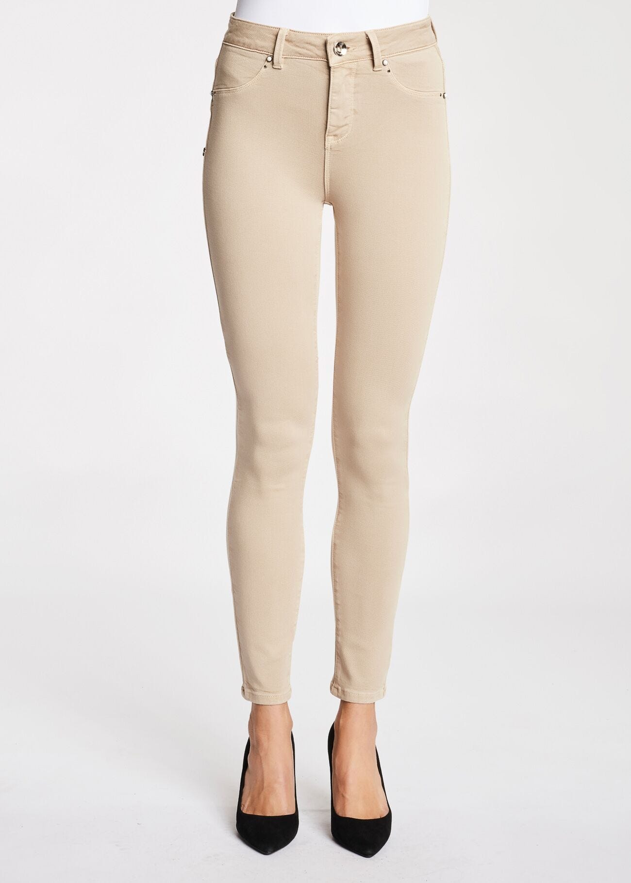 Twill jeggings
