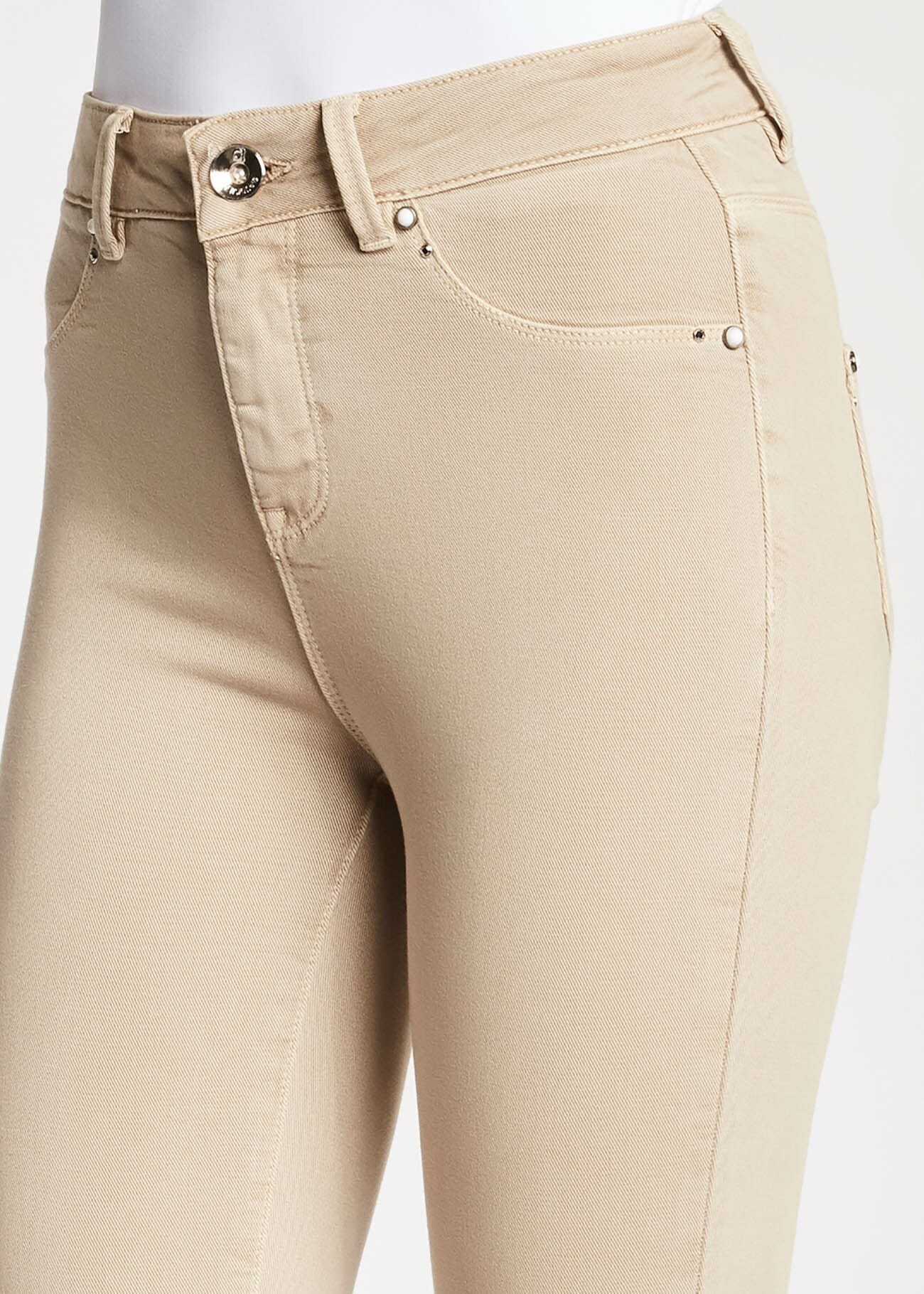 Twill jeggings