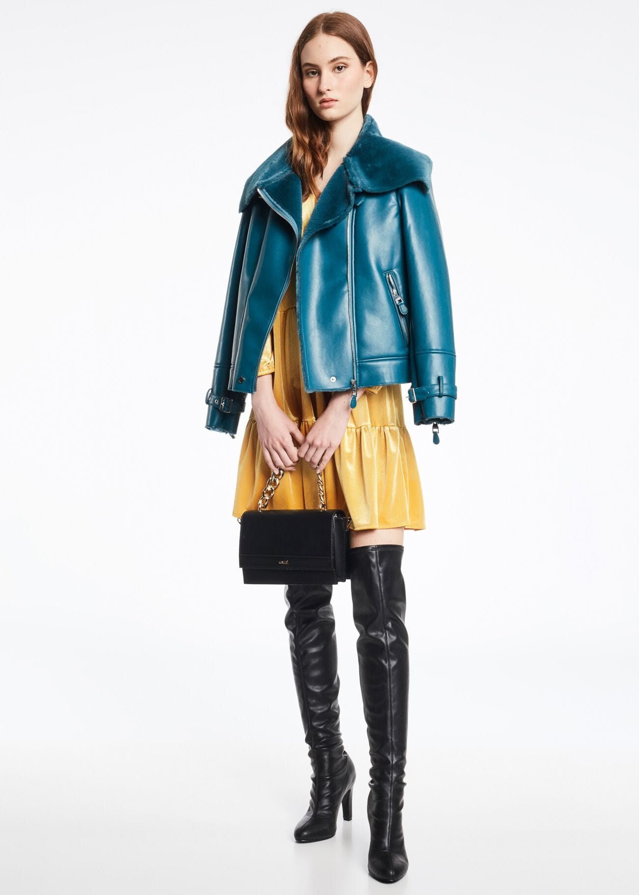 Leather Jacket Multicolor