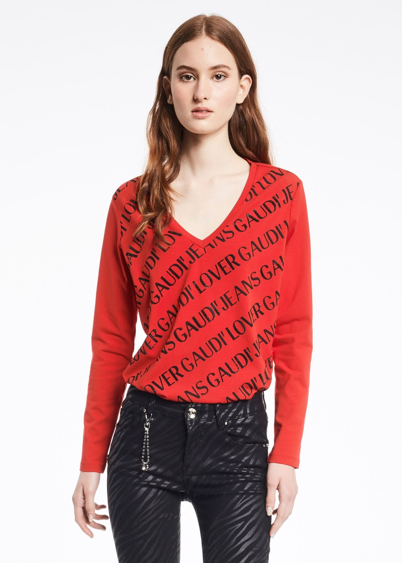 Long Sleeve T-Shirt Red